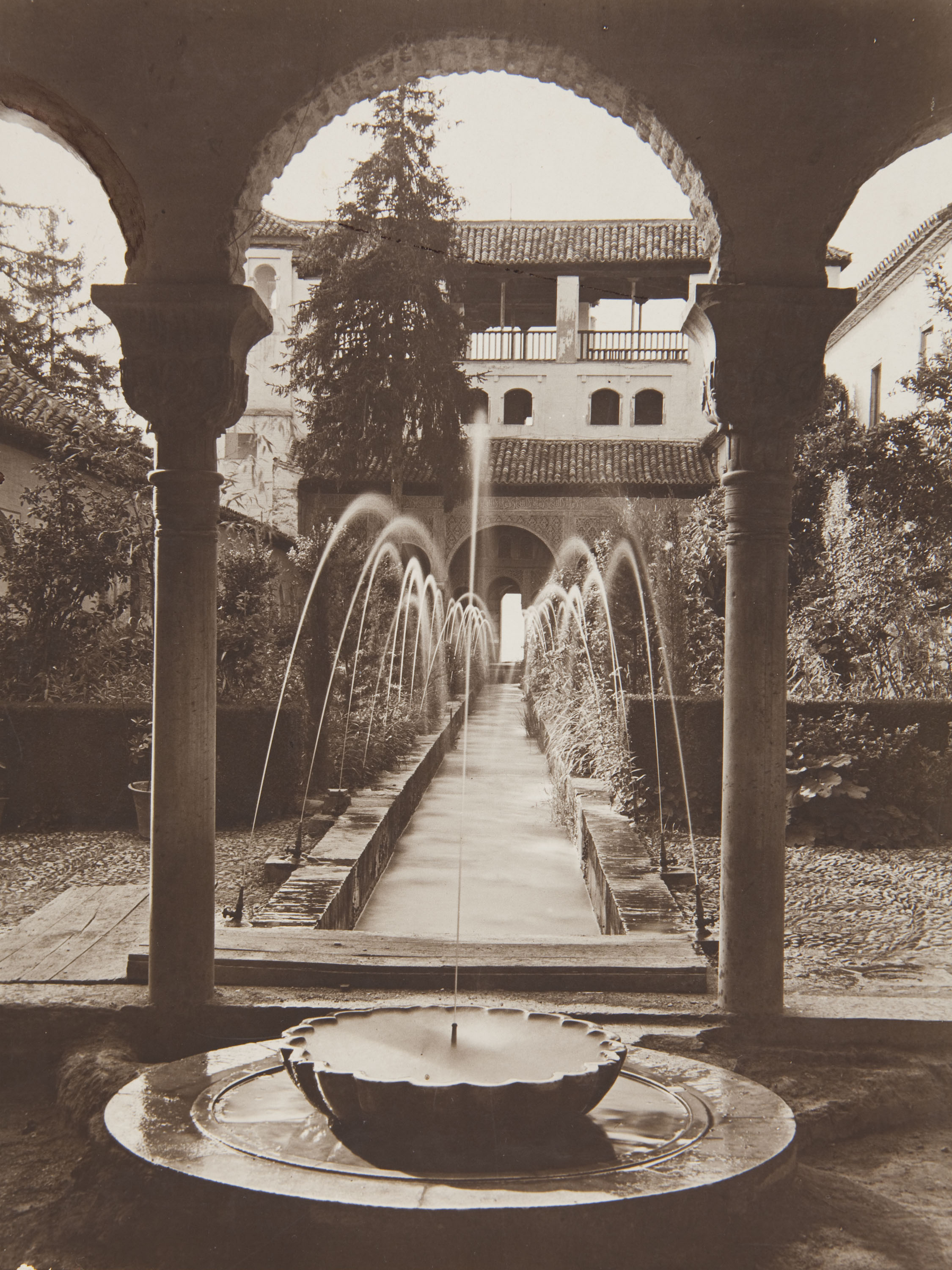 image for: Claudi Carbonell - Sense títol [Generalife. Patio de la Acequia] - No datat