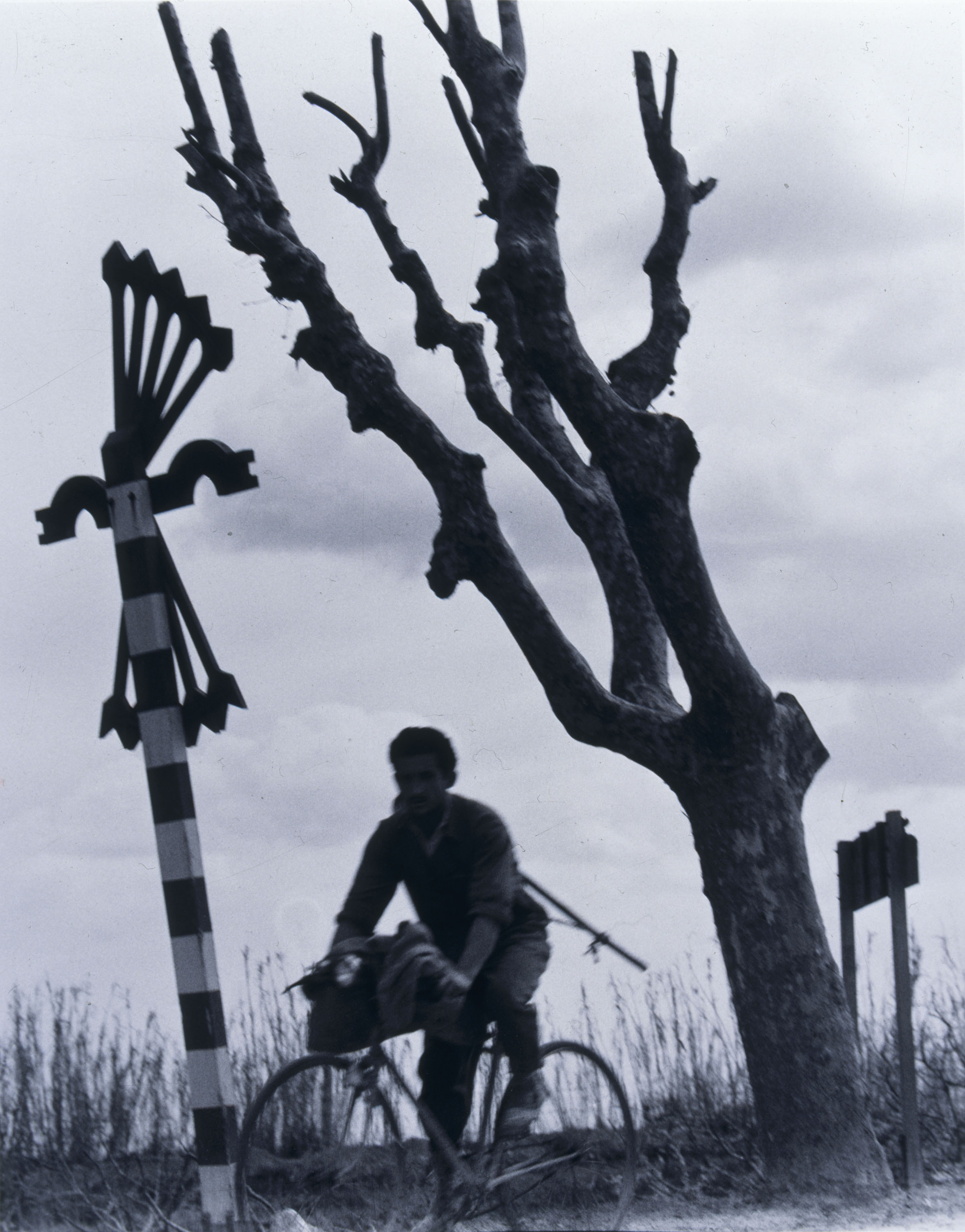 image for: Oriol Maspons - Ciclista falangista - 1963 (tiratge 1995)