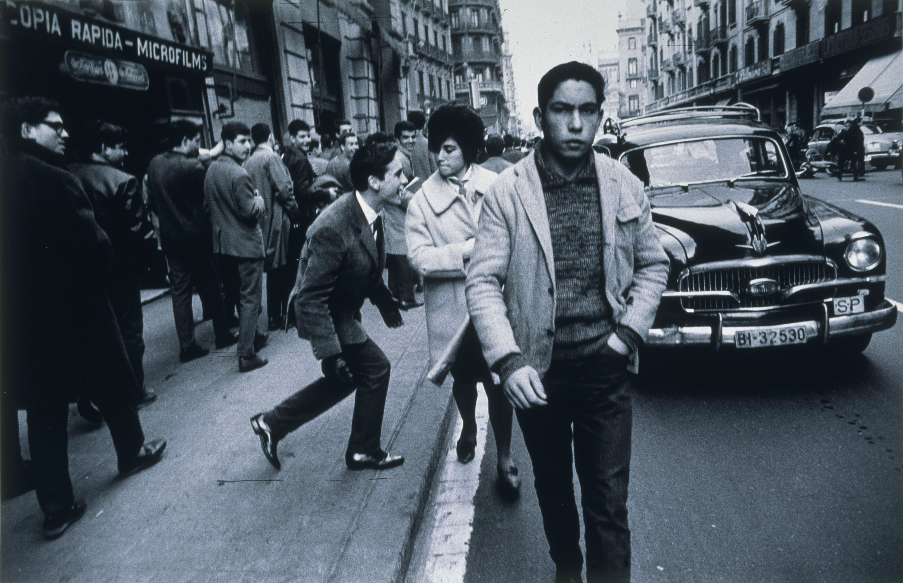 image for: Xavier Miserachs - Via Laietana - 1962