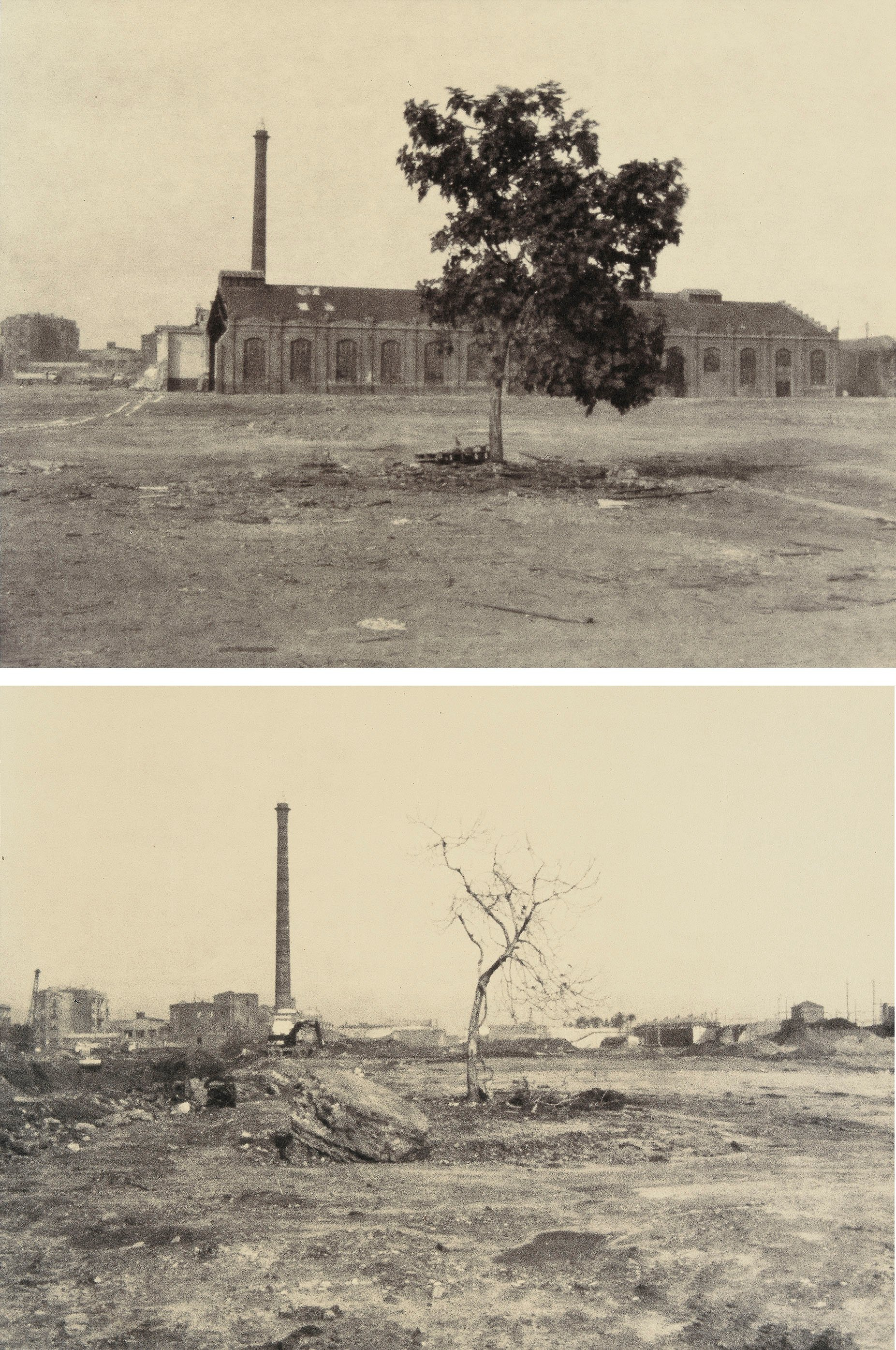 image for: Martí Llorens - Nau industrial i xemeneia Folch - Barcelona, 1987