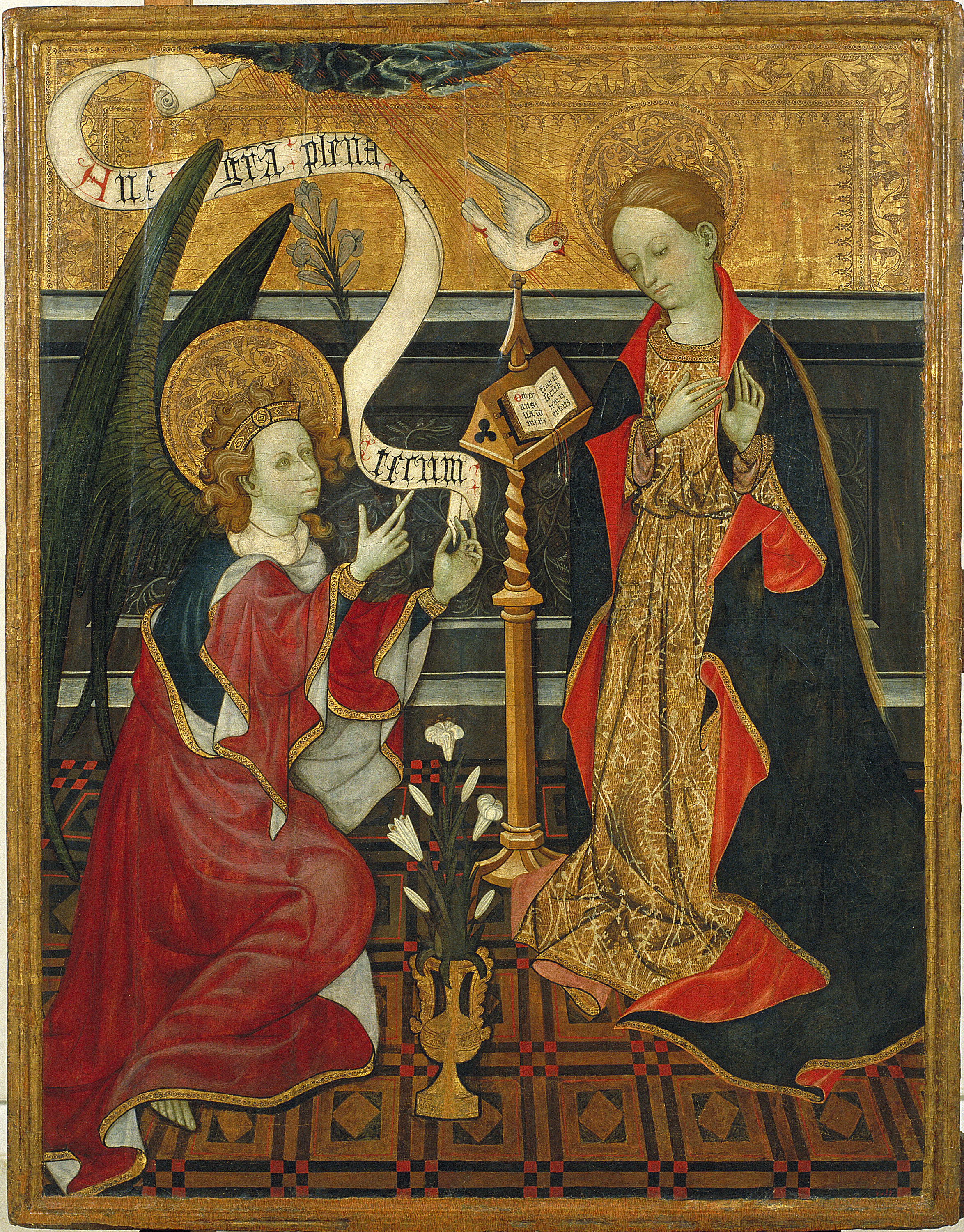 image for: Anònim. València - Anunciació - Cap a 1410-1430