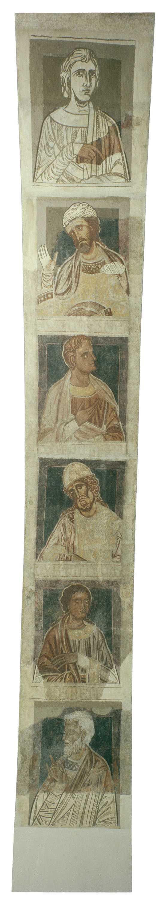 image for: Mestre de la sala capitular de Sixena - De Nangai a Resà de la genealogia de Crist segons Lluc, de la sala capitular de Sixena - Entre 1196-1208