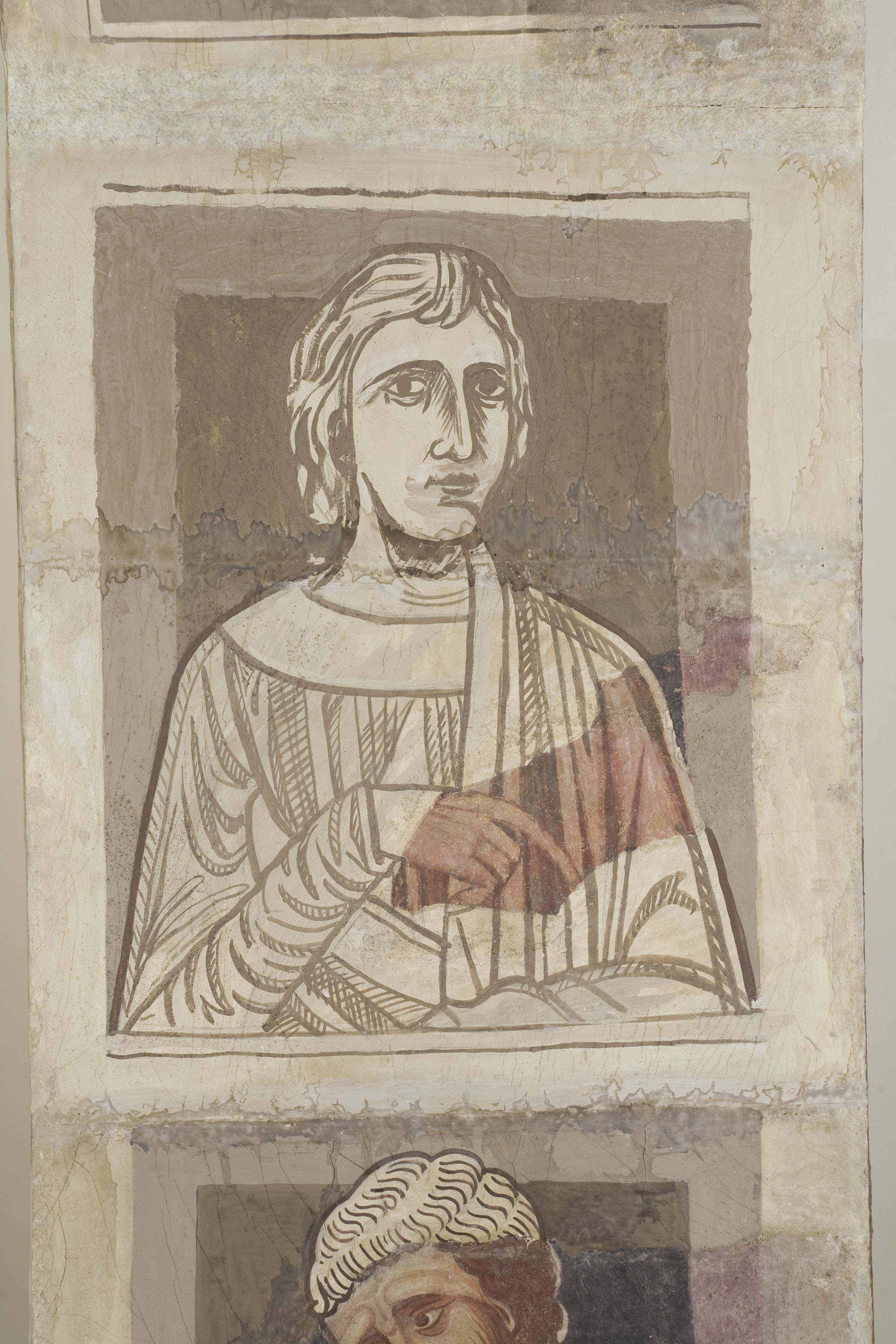 image for: Mestre de la sala capitular de Sixena - De Nangai a Resà de la genealogia de Crist segons Lluc, de la sala capitular de Sixena - Entre 1196-1208 [1]