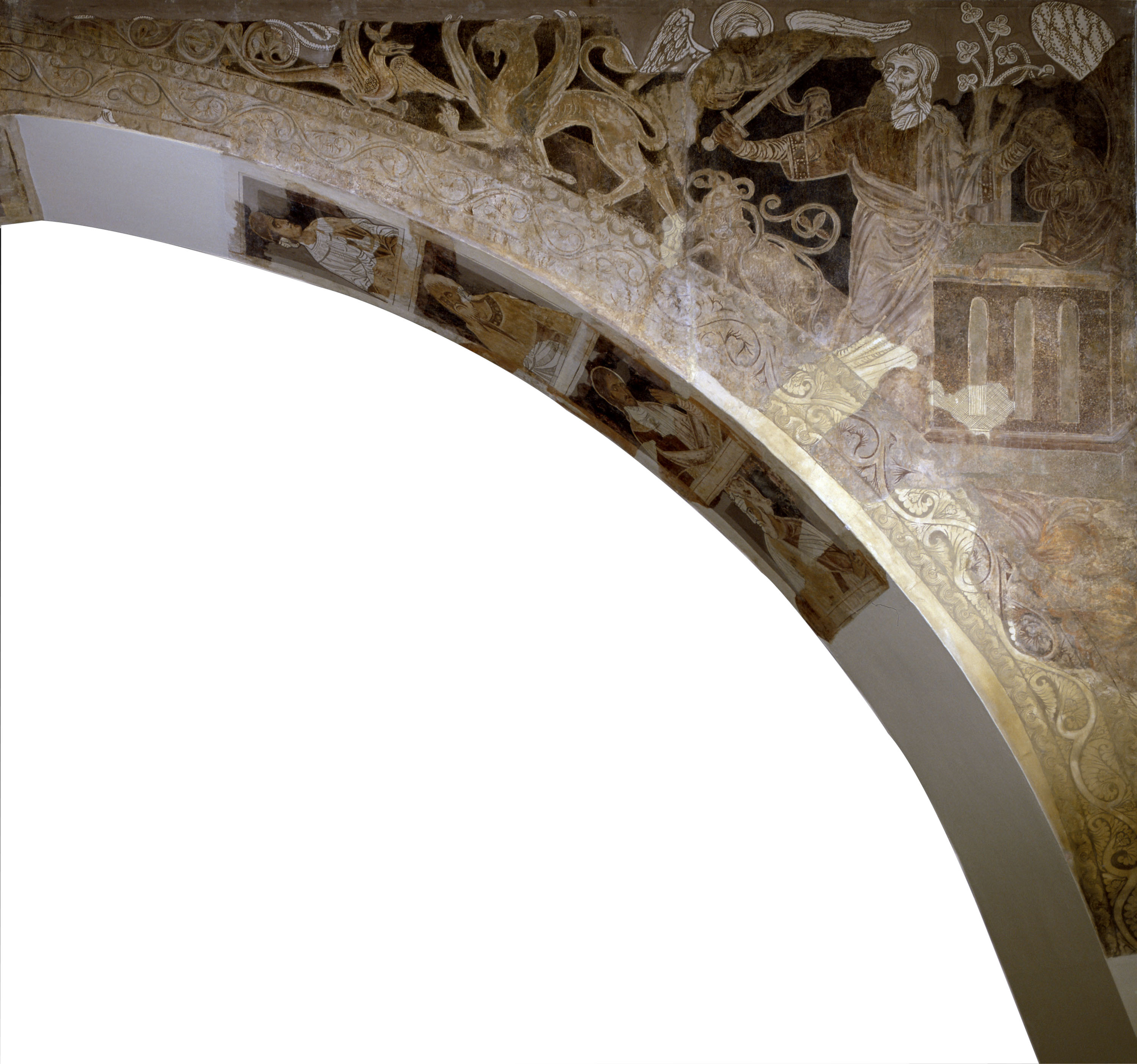 image for: Mestre de la sala capitular de Sixena - Sacrifici d&#039;Isaac, de la sala capitular de Sixena - Entre 1196-1208