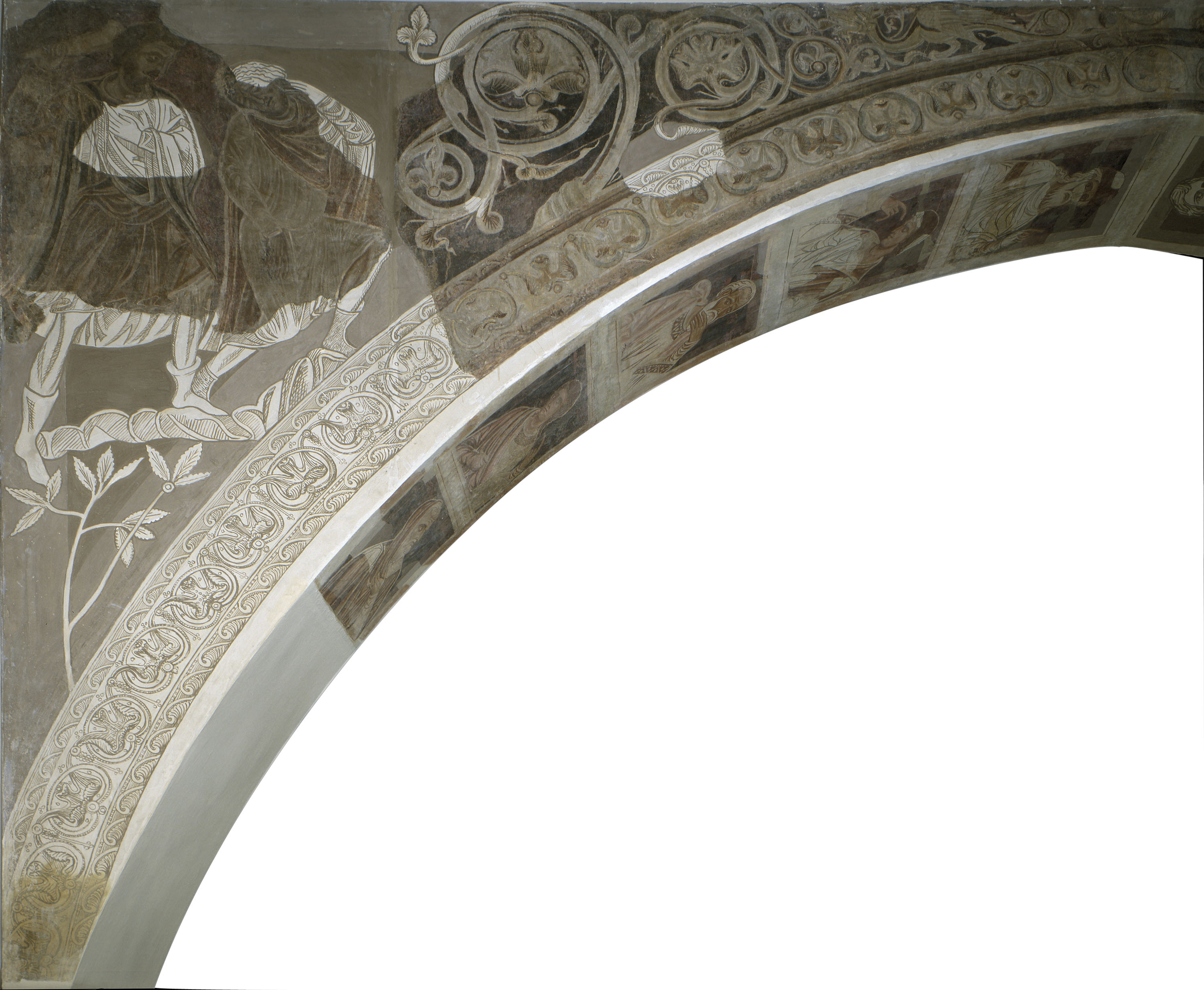 image for: Mestre de la sala capitular de Sixena - Caín mata Abel, de la sala capitular de Sixena - Entre 1196-1208