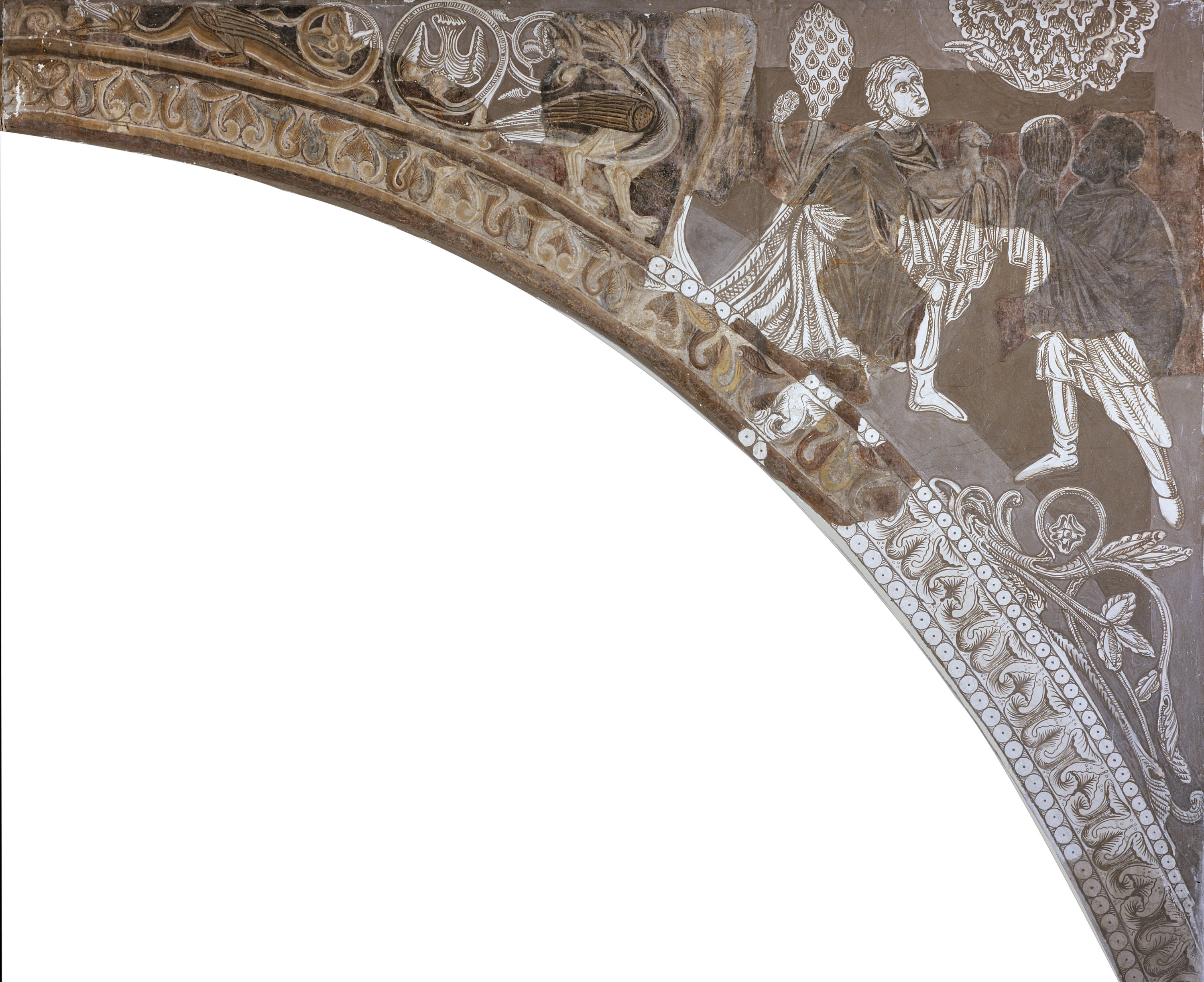 image for: Mestre de la sala capitular de Sixena - Ofrenes de Caín i Abel, de la sala capitular de Sixena - Entre 1196-1208