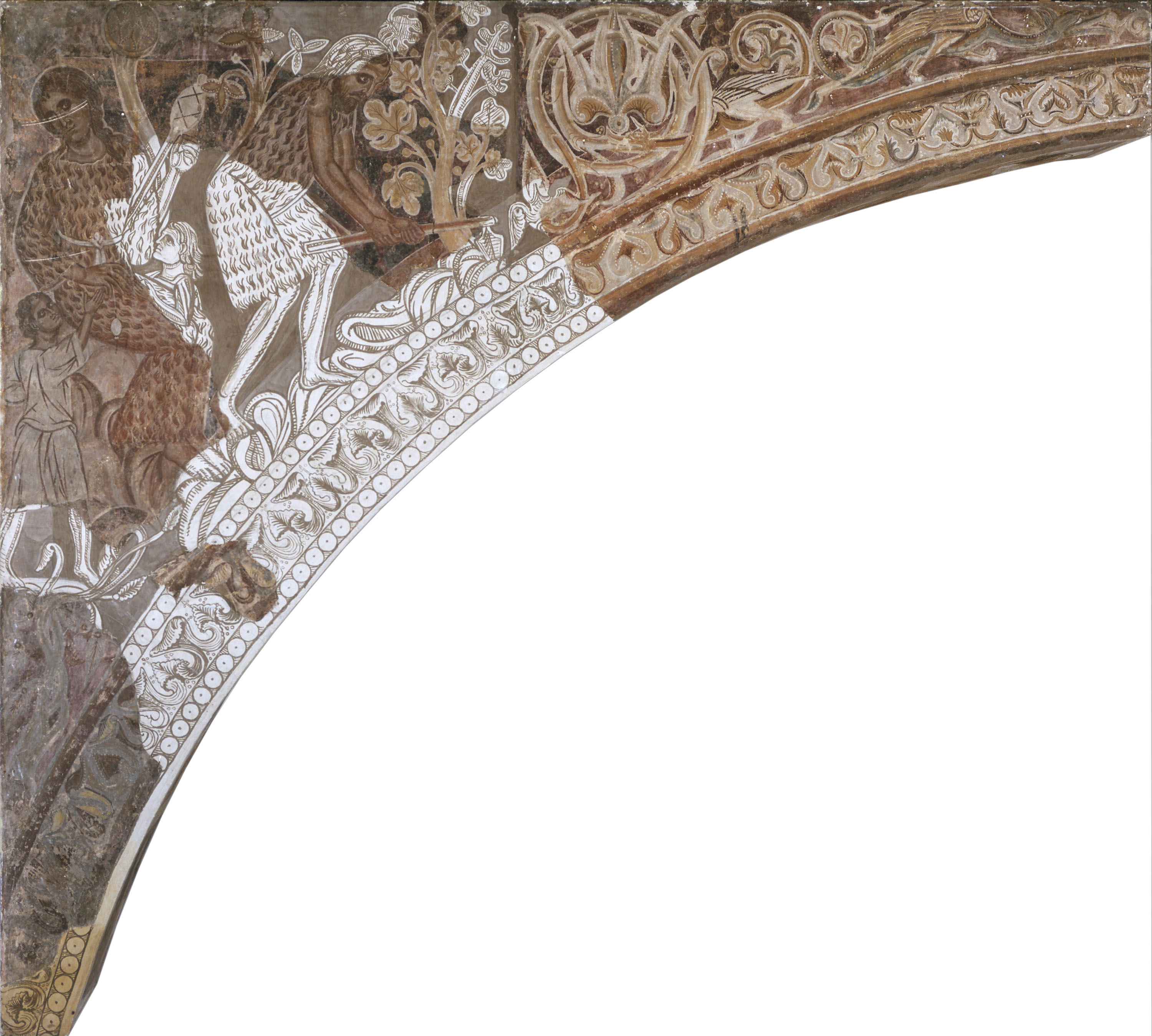 image for: Mestre de la sala capitular de Sixena - Treball d&#039;Adam i Eva, de la sala capitular de Sixena - Entre 1196-1208