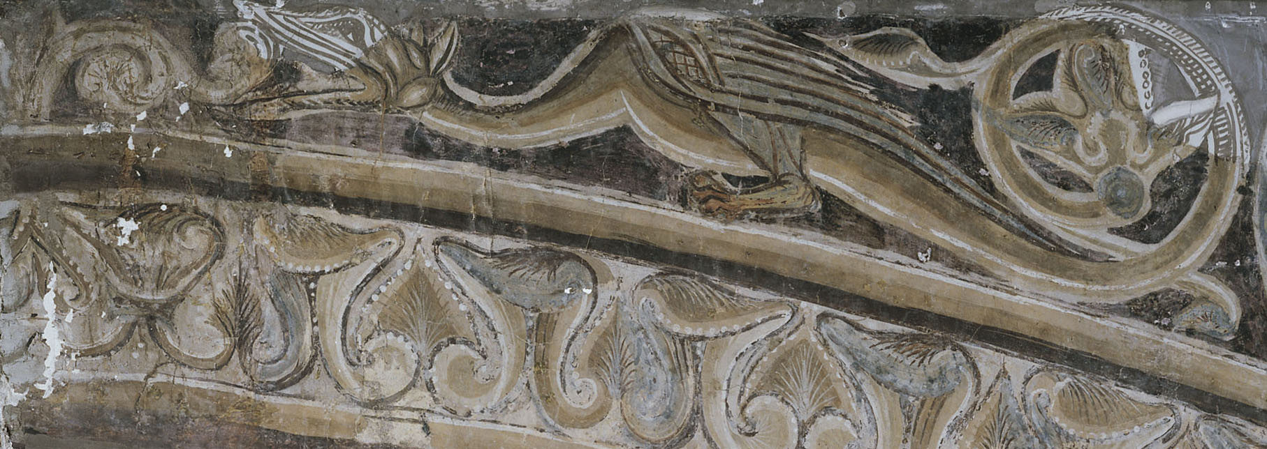 image for: Mestre de la sala capitular de Sixena - Un àngel ensenya Adam a treballar la terra, de la sala capitular de Sixena - Entre 1196-1208 [4]