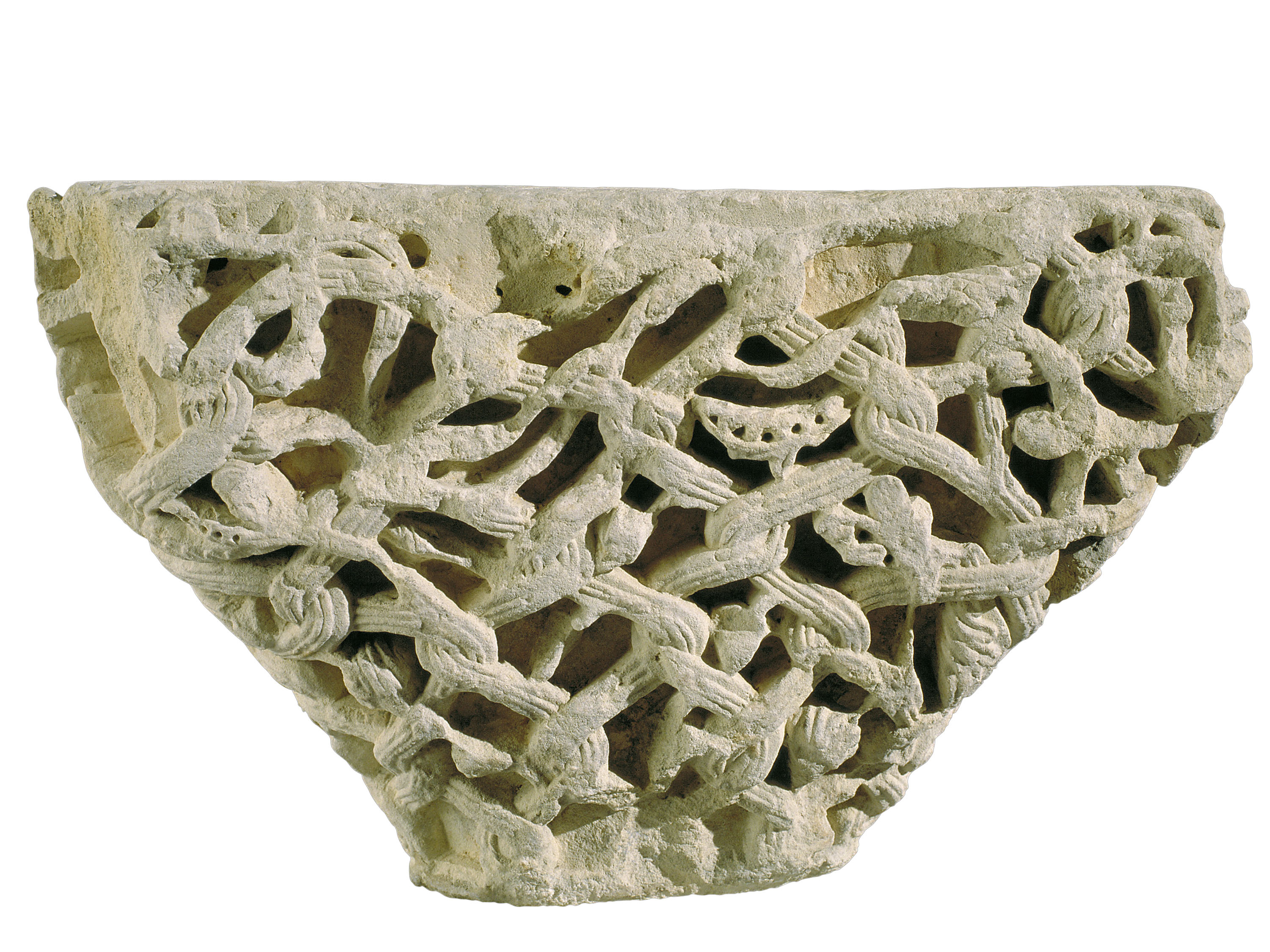 image for: Anònim - Capitell amb entrellaçats - Segon terç del segle XII