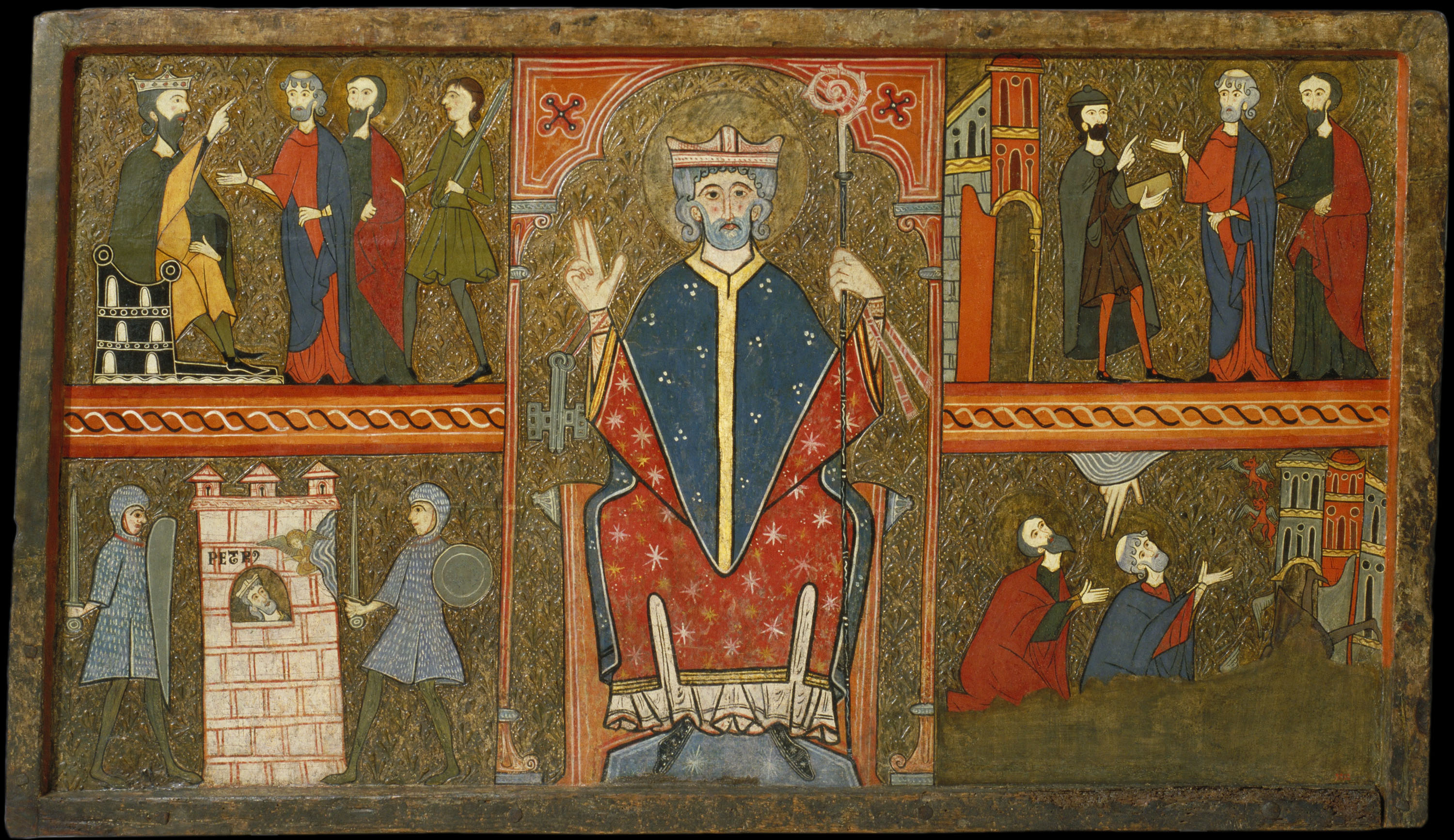 image for: Anònim - Frontal d&#039;altar de Sant Pere de Boí - Segona meitat del segle XIII