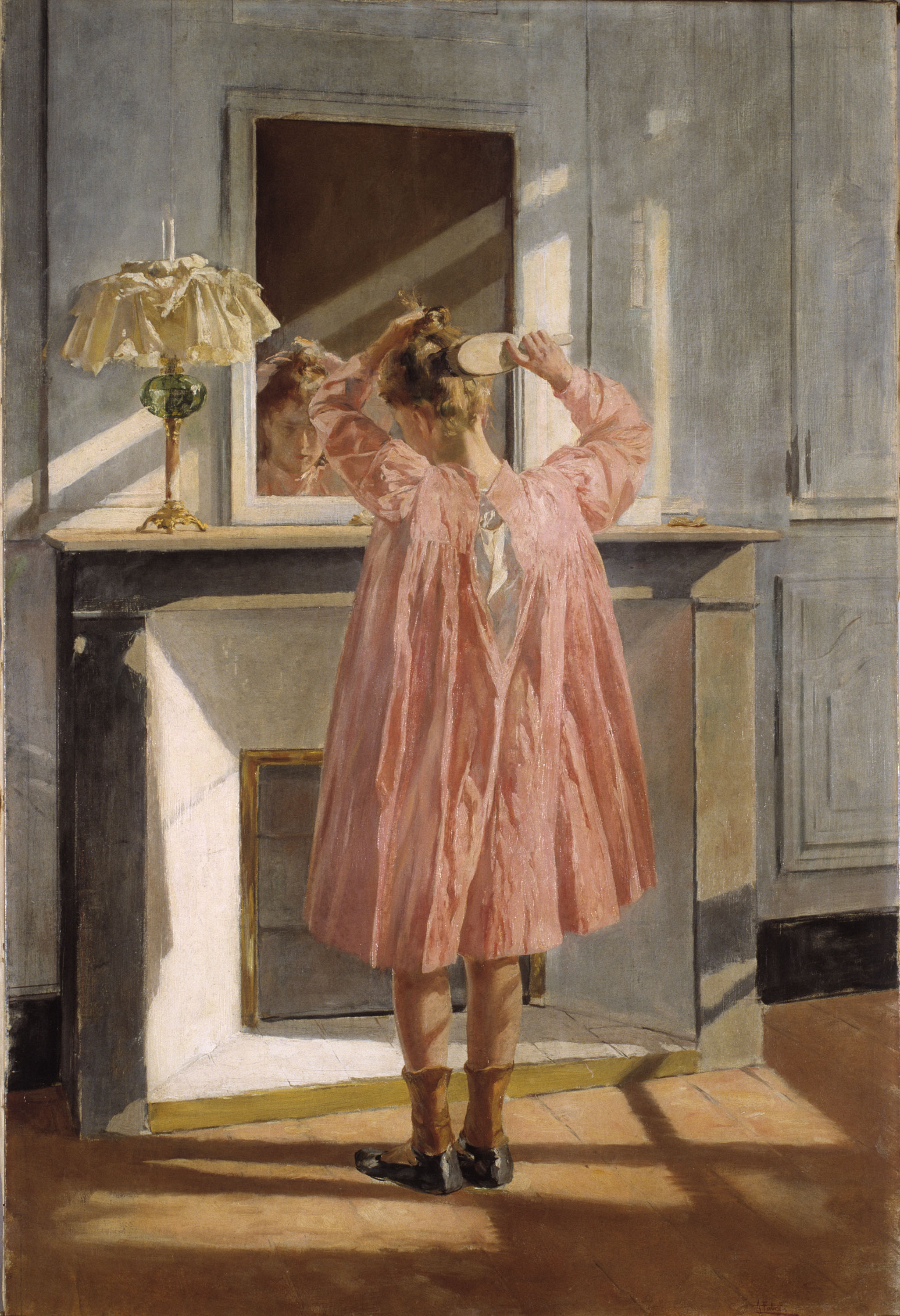 image for: Antoni Fabrés - La toilette - Cap a 1899