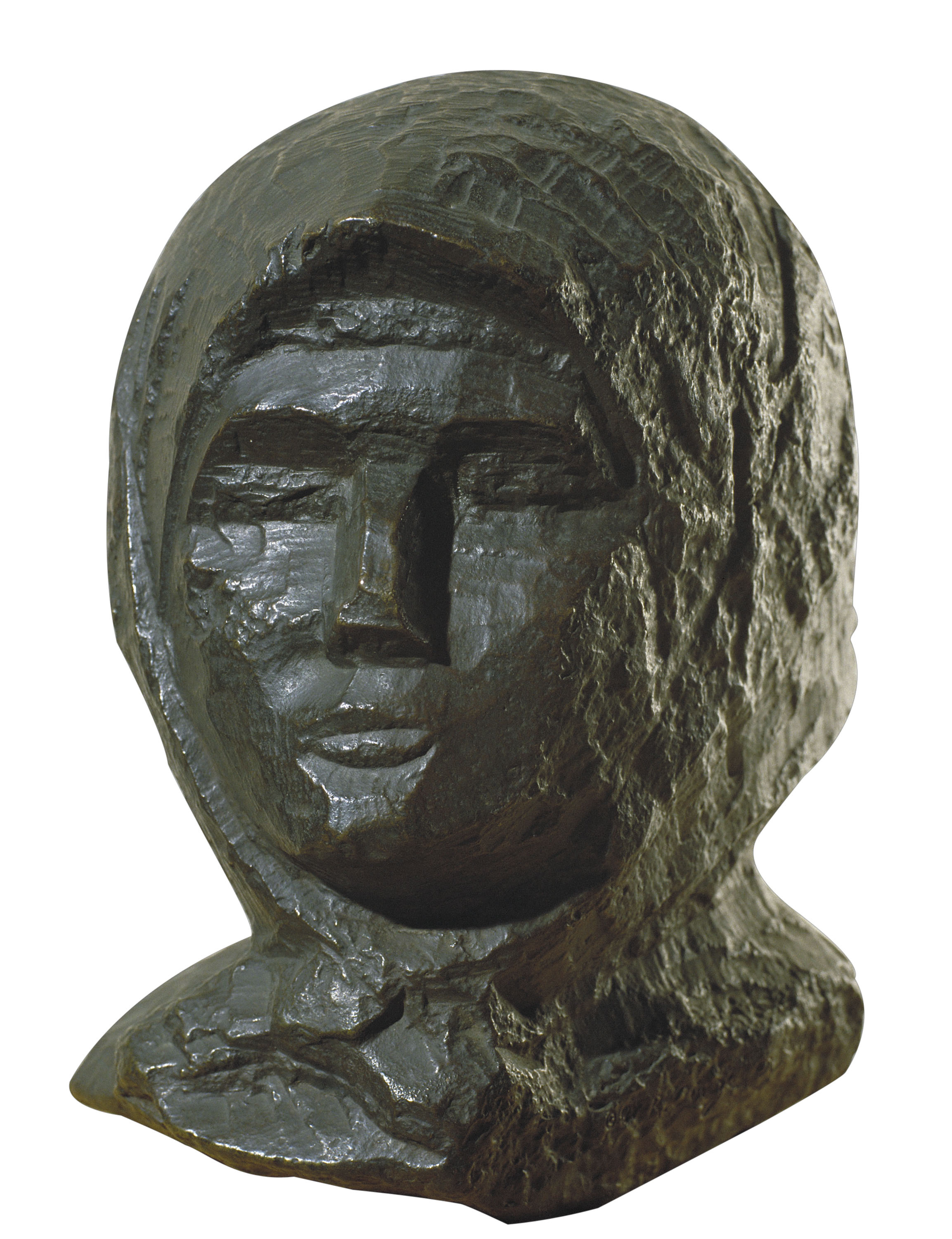 image for: Juli González - Cap de Montserrat amb mocador - Cap a 1934-1936
