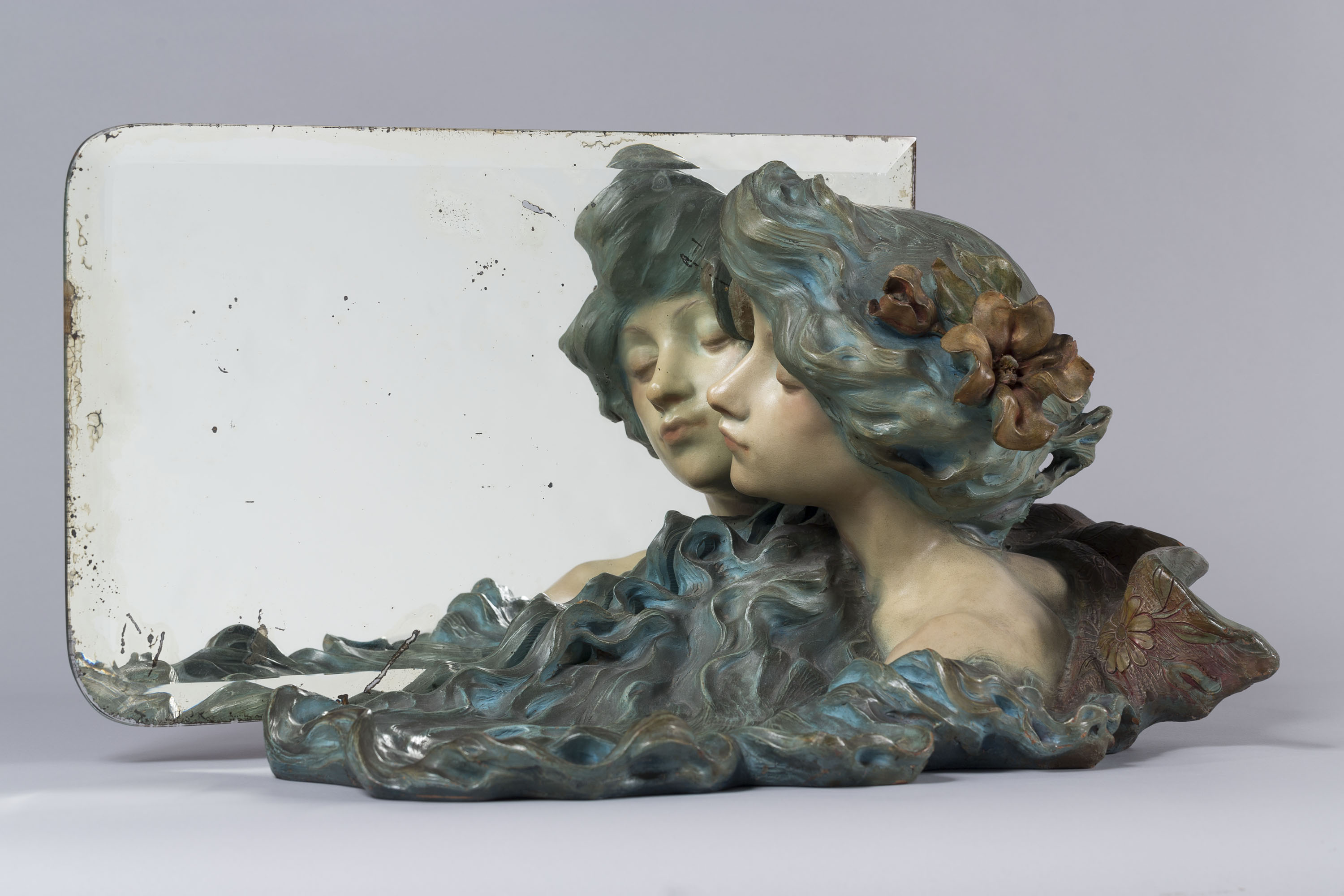 image for: Lambert Escaler - Bust femení amb mirall - Cap a 1903