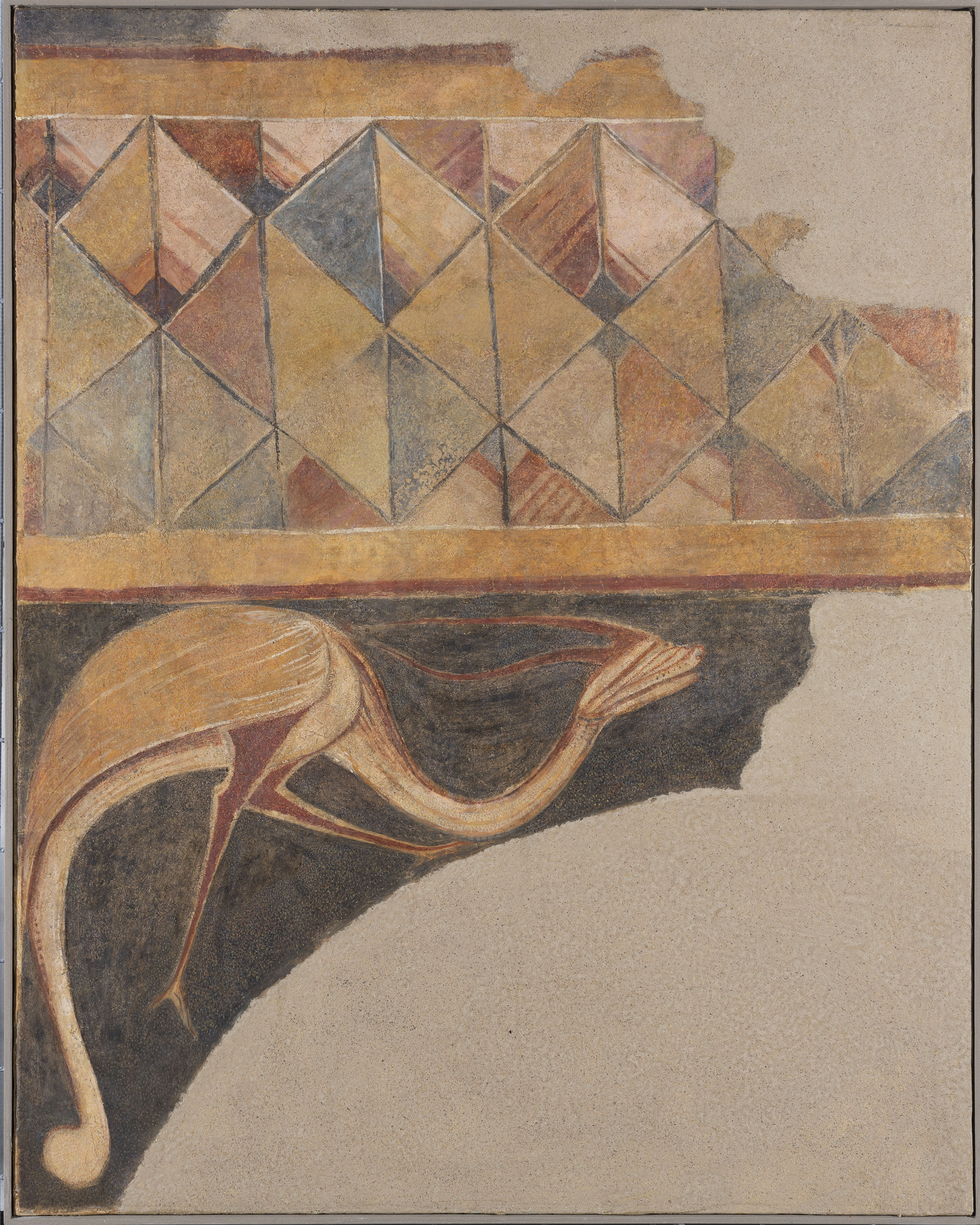 image for: Anònim. Castella - Sanefa i animal fantàstic d&#039;Arlanza - Primer quart del segle XIII