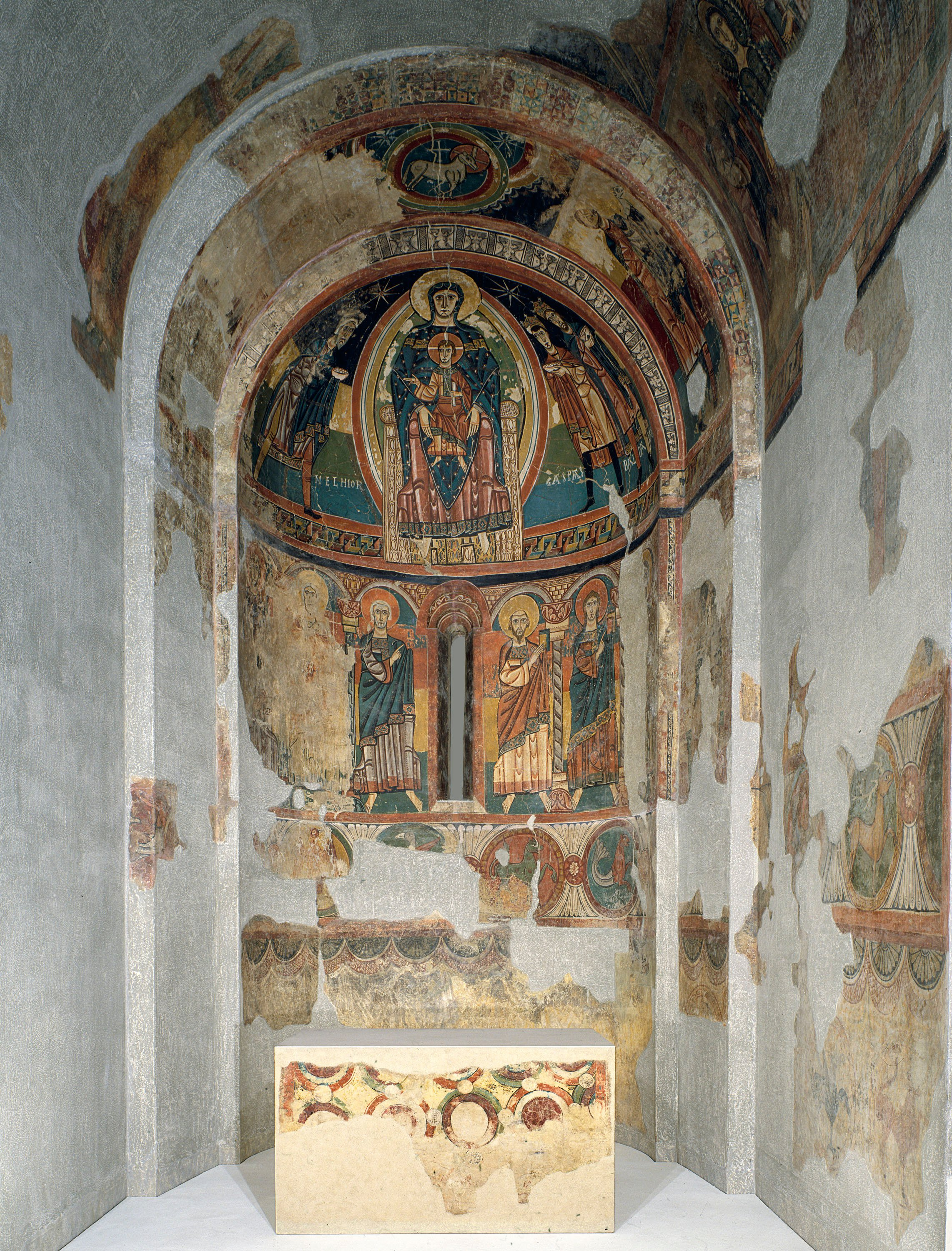 image for: Mestre de Santa Maria de Taüll - Absis de Santa Maria de Taüll - Cap a 1123