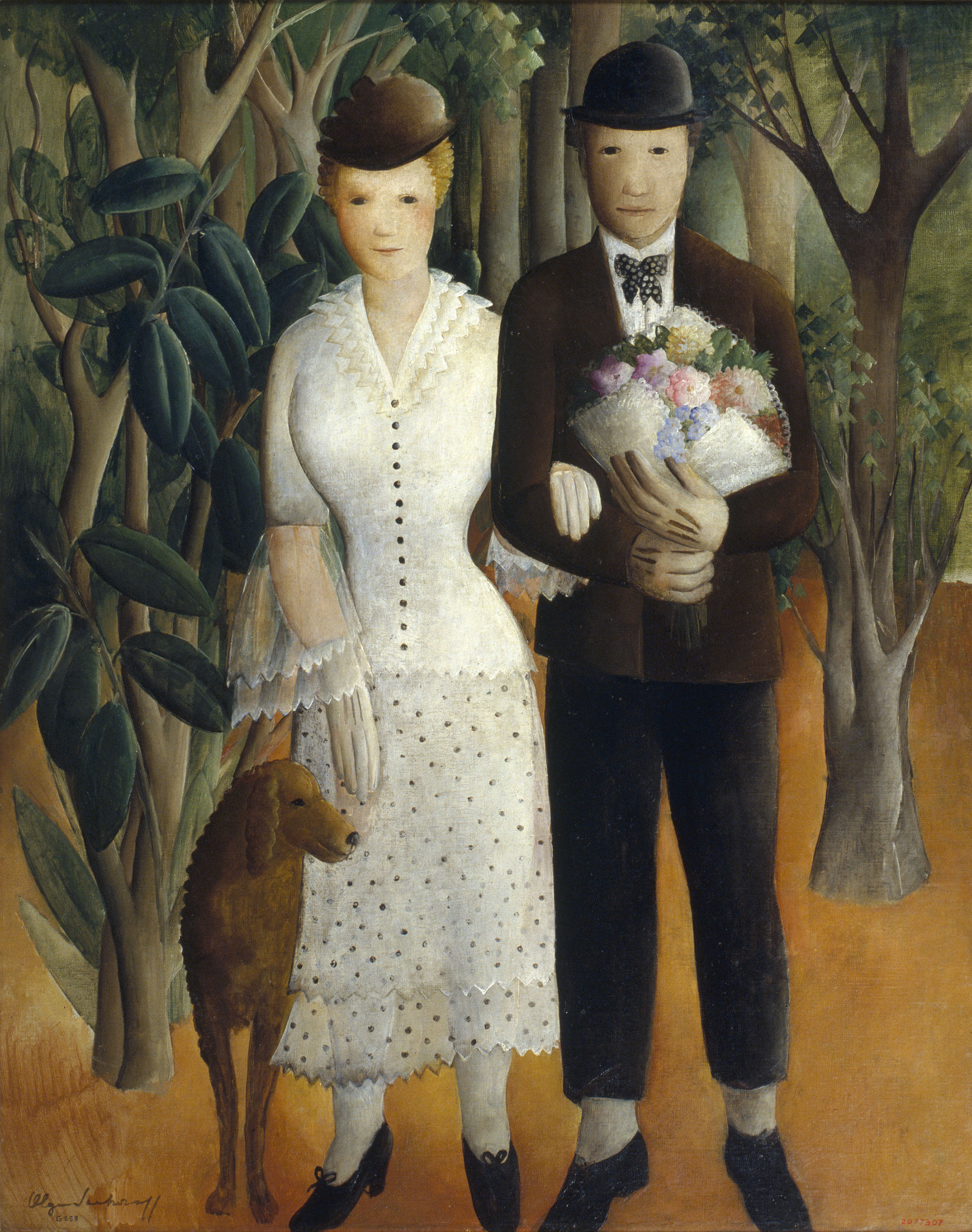 image for: Olga Sacharoff - Els noucasats - Cap a 1929