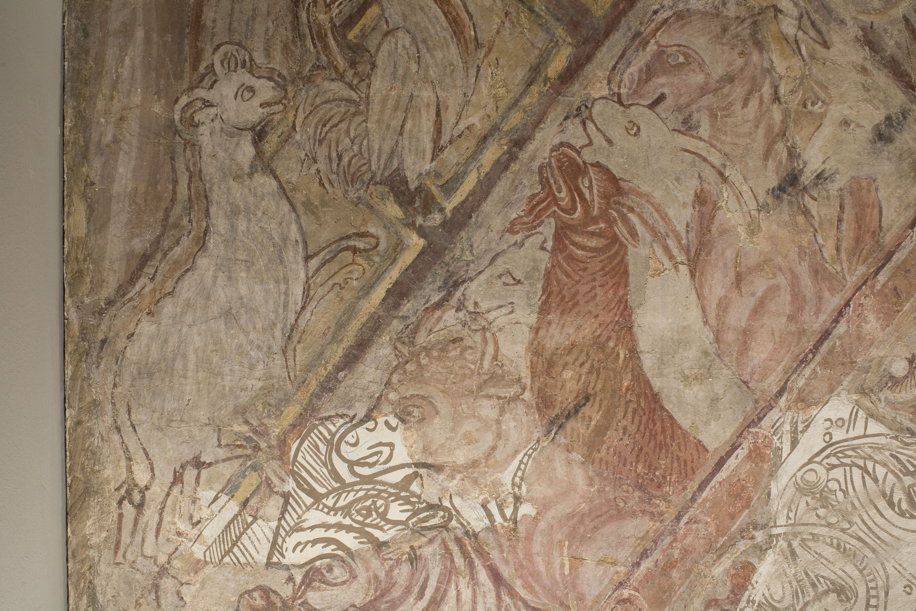 image for: Mestre de la sala capitular de Sixena - Noè fa entrar els animals a l&#039;arca, de la sala capitular de Sixena - Entre 1196-1208 [2]