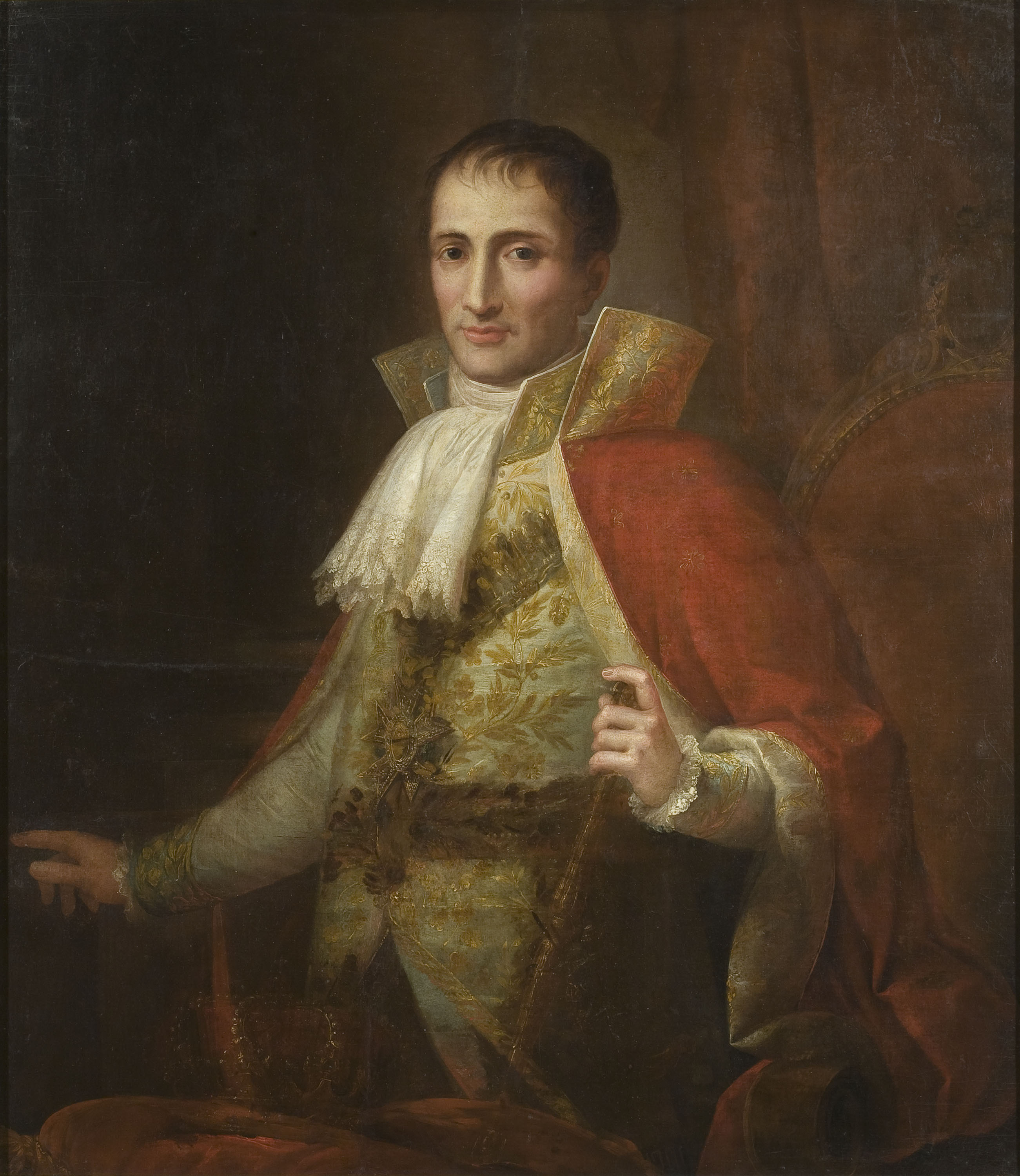 image for: Josep Bernat Flaugier - Retrat del rei Josep I - Cap a 1809