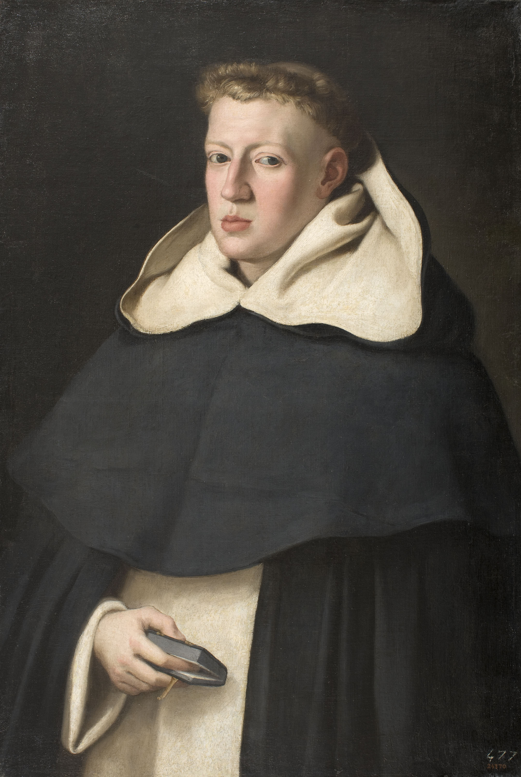 image for: Juan Bautista Maíno - Retrat de Fra Alonso de sant Tomàs - Entre 1648-1649