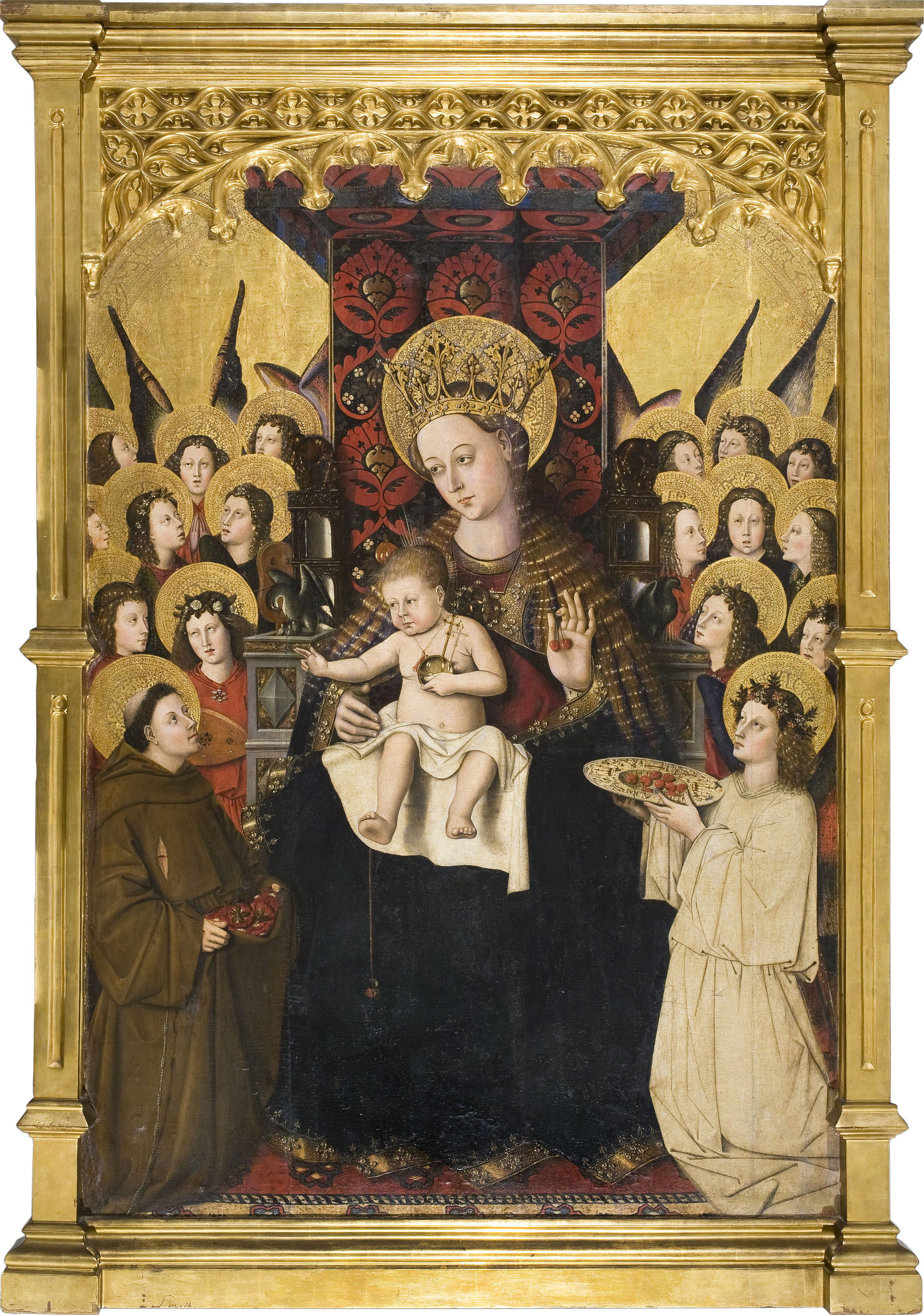 image for: Mestre de la Porciúncula - Mare de Déu de la Porciúncula - Cap a 1450