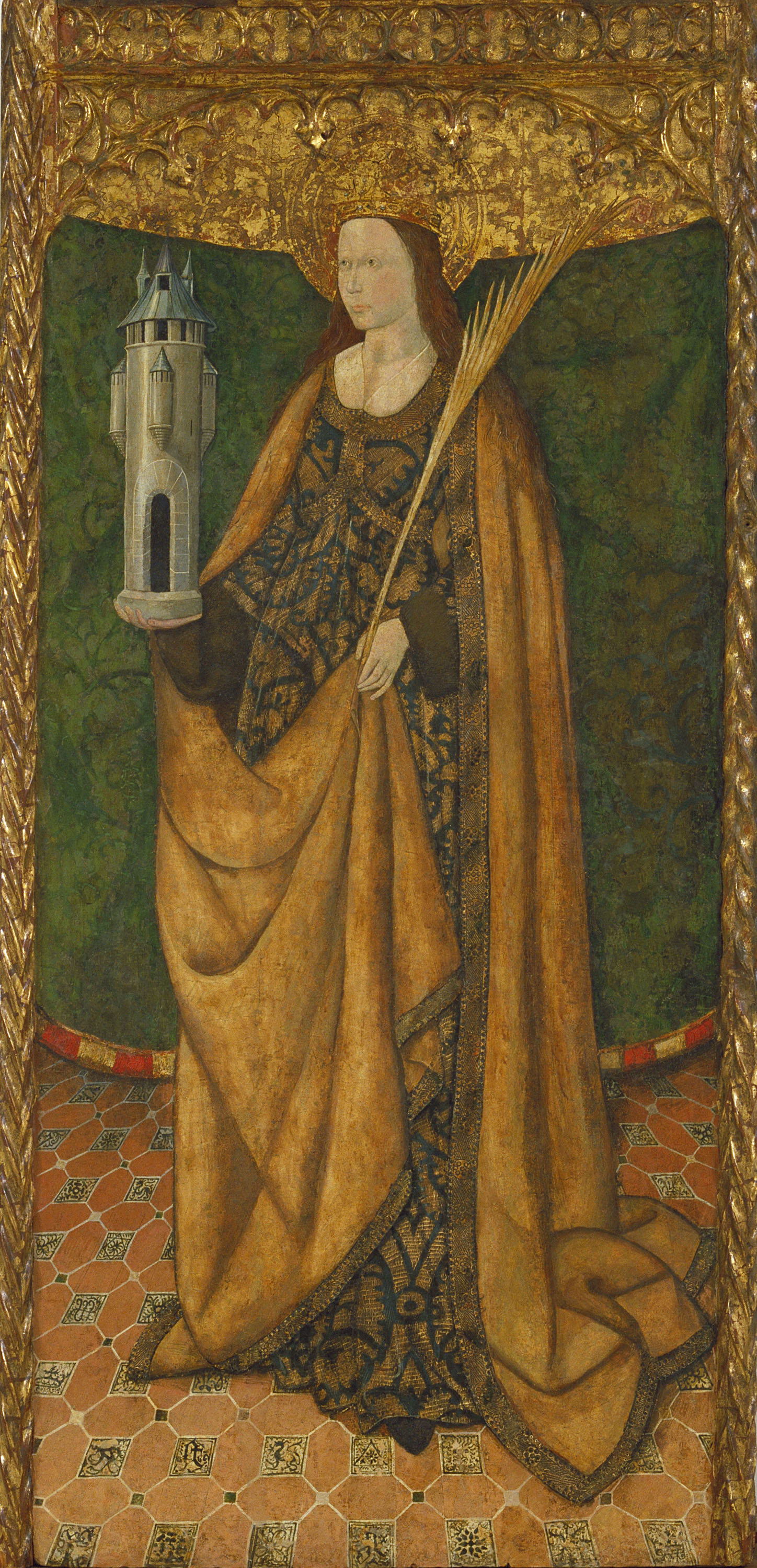 image for: Anònim. Aragó - Santa Bàrbara - Tercer quart del segle XV