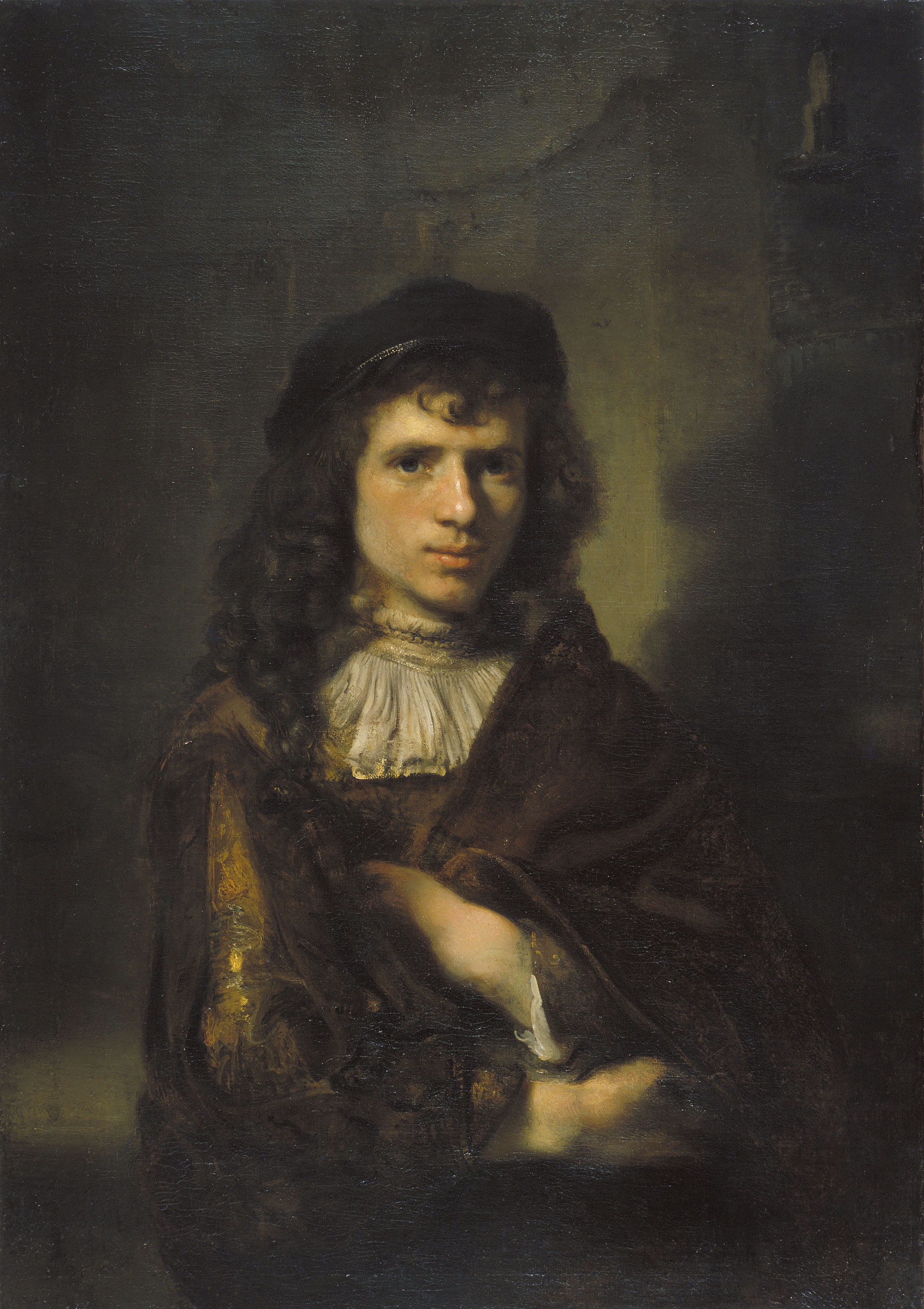 image for: Willem Drost - Retrat de jove - Cap a 1654