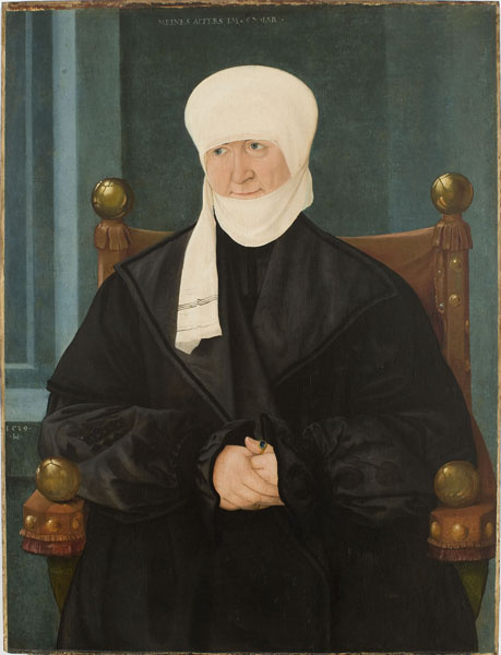 image for: Hans Mielich - Retrat d&#039;una dona de 57 anys - 1539