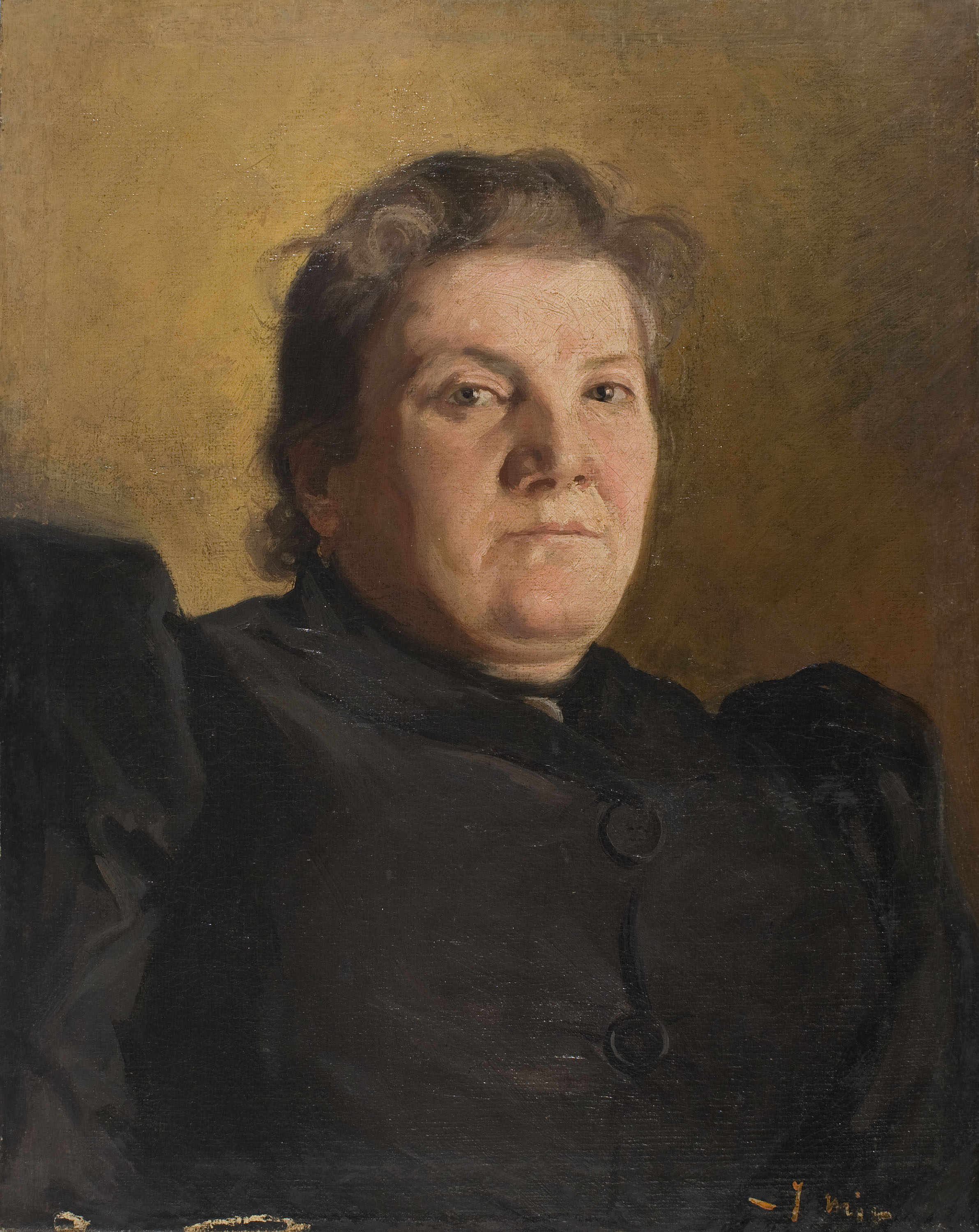 image for: Joaquim Mir - Retrat de dona - 1895