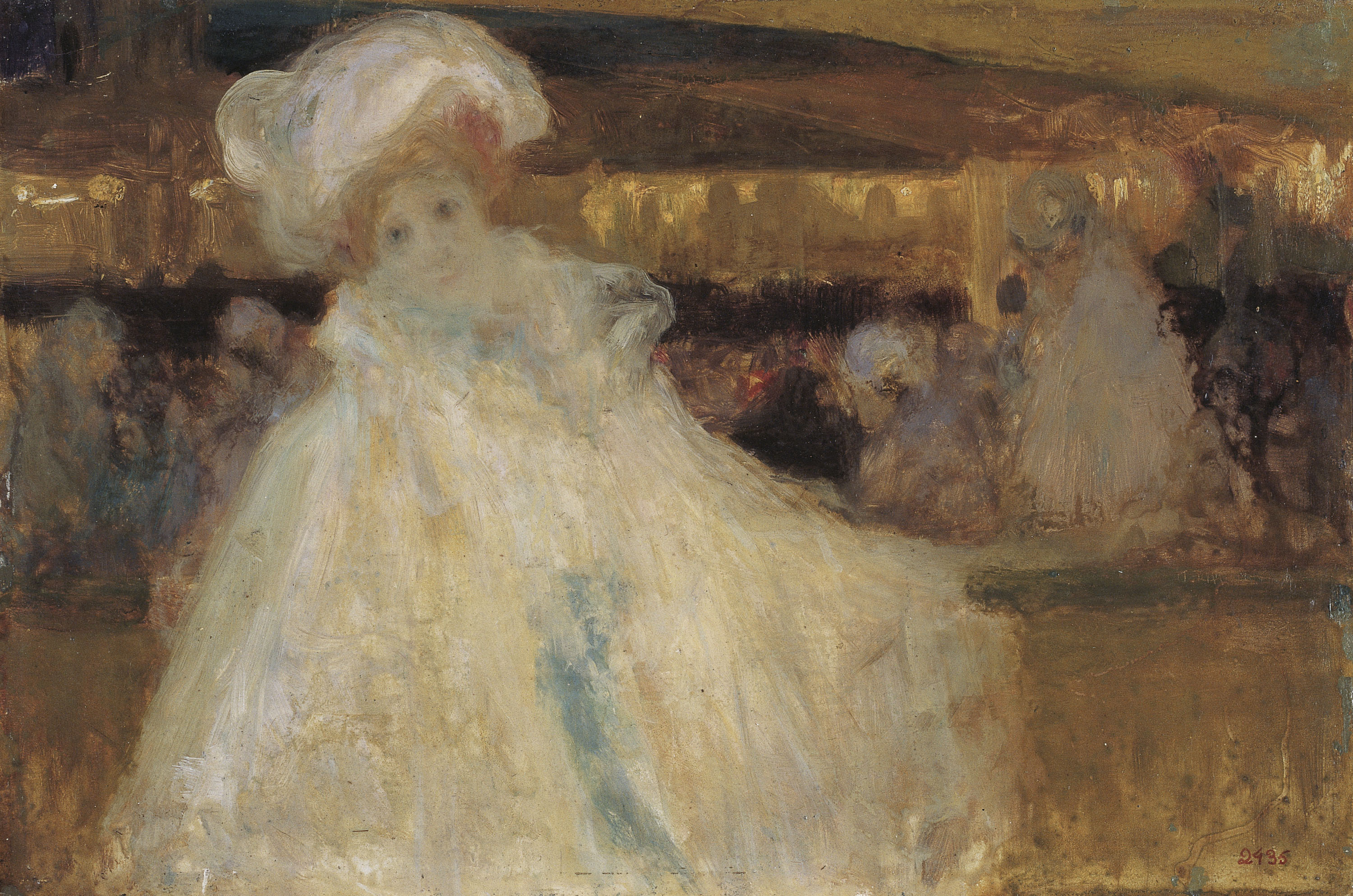 image for: Hermen Anglada Camarasa - Nocturn de París - Cap a 1900