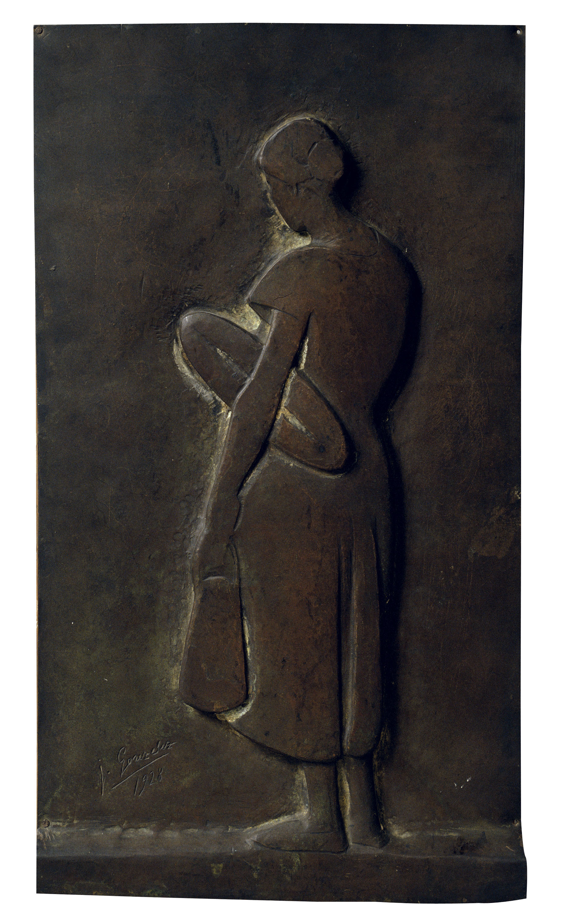 image for: Juli González - Dona amb barra de pa - 1928