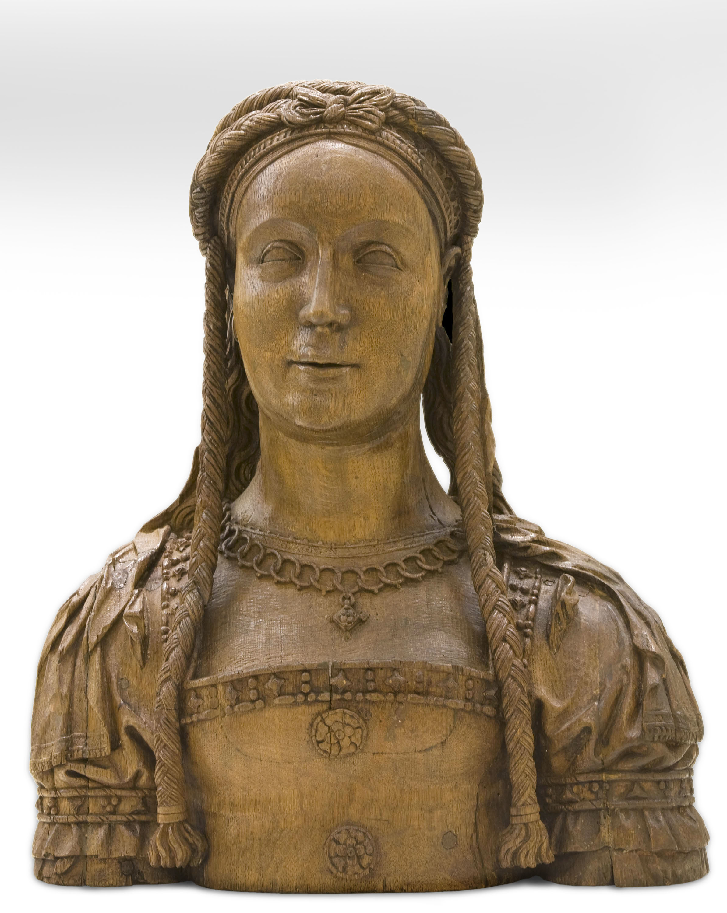 image for: Pasquier Borman - Bust reliquiari d&#039;una santa verge - Entre 1520-1530