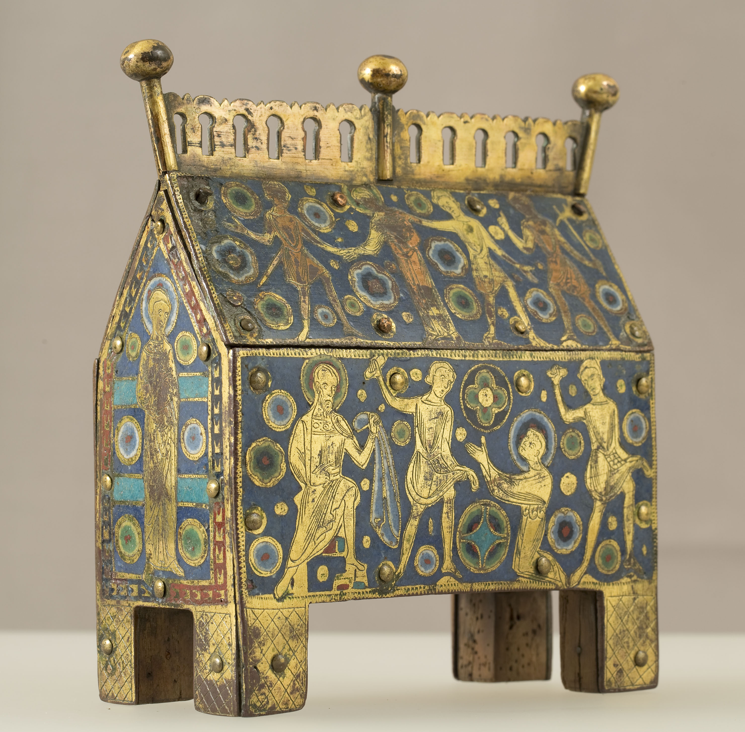 image for: Anònim - Arqueta: Sant Esteve - Llemotges, cap a 1210-1220