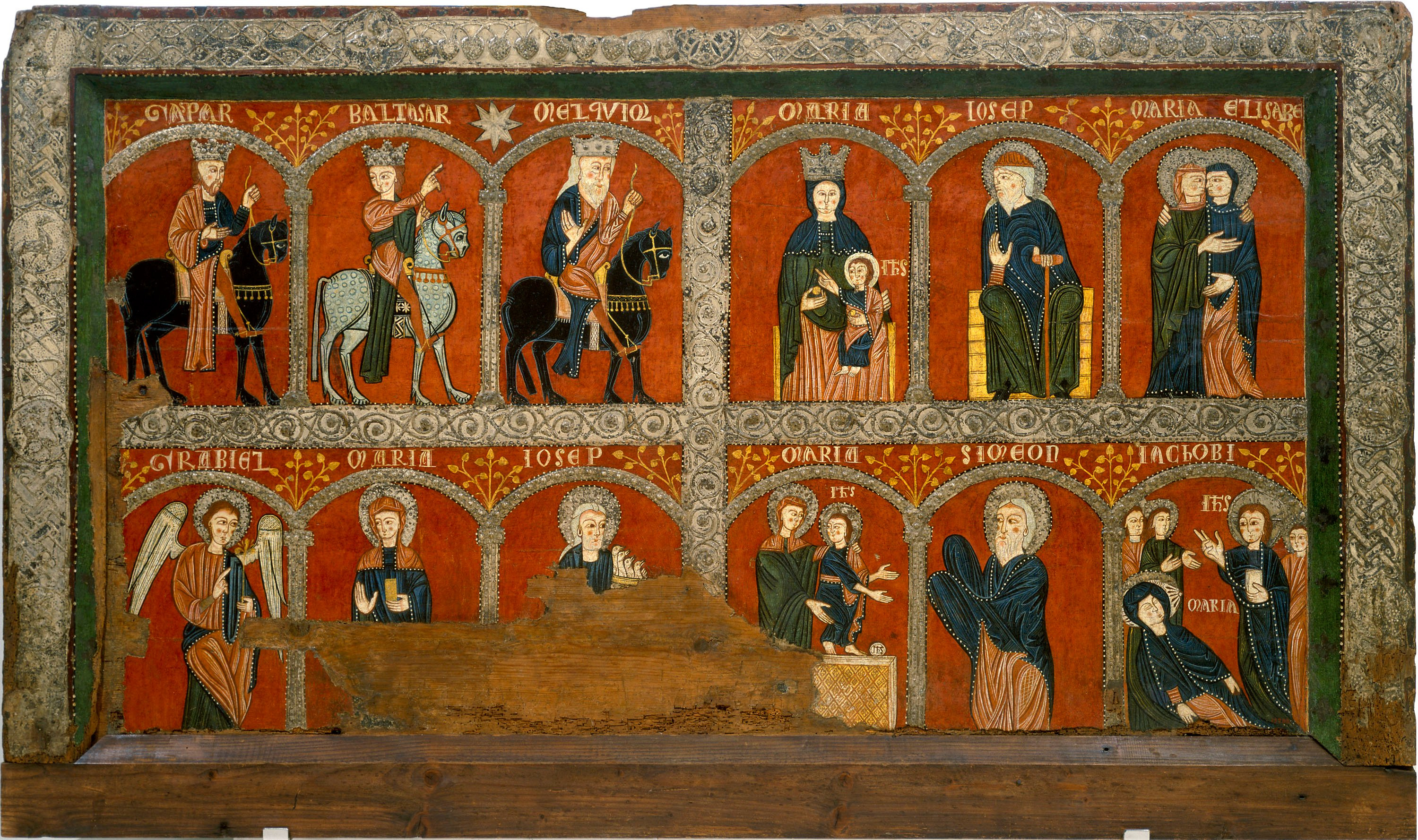 image for: Anònim. Catalunya. Taller de la Seu d&#039;Urgell del 1200 - Frontal d&#039;altar de Mosoll - Primer terç del segle XIII