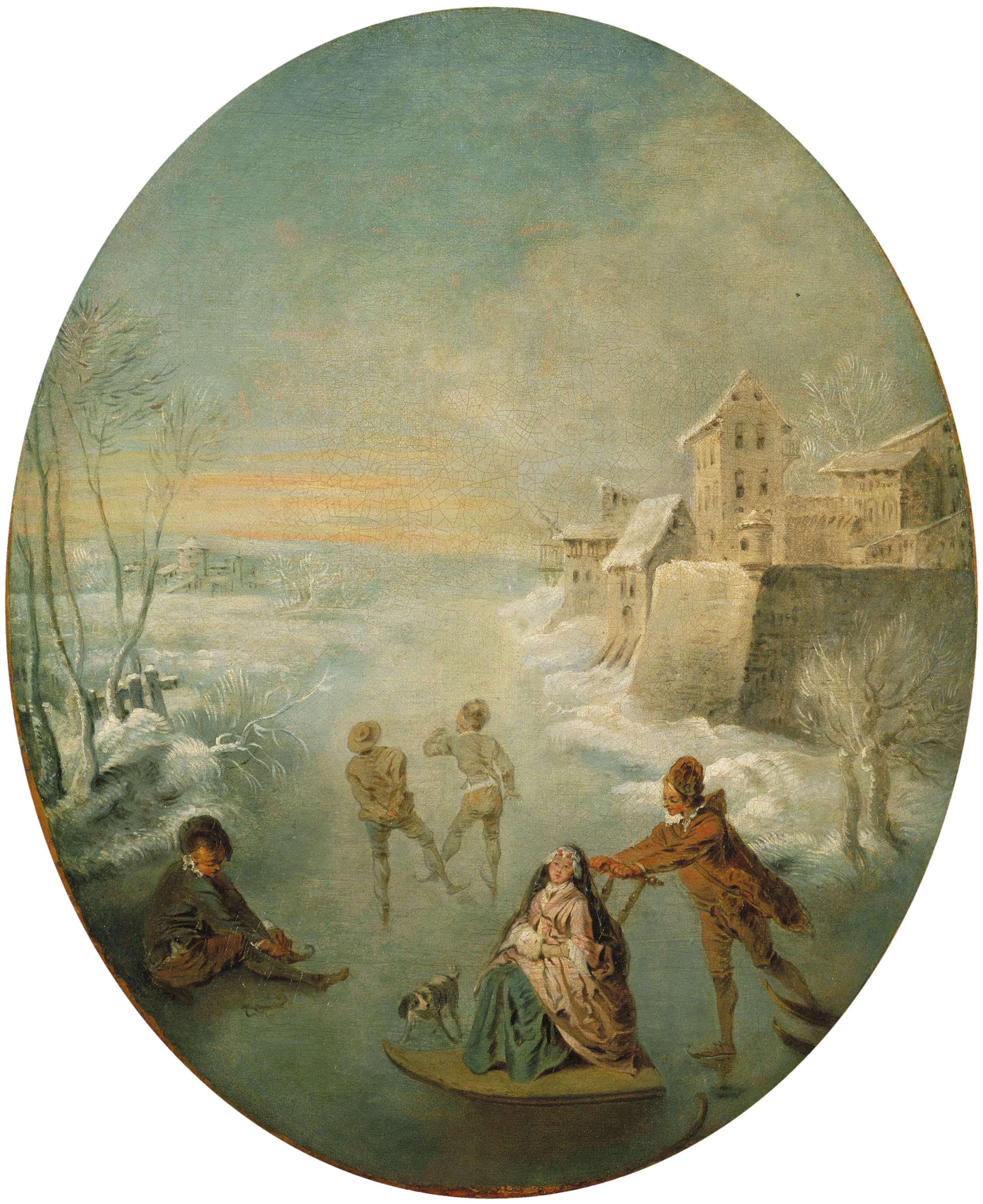 image for: Jean-Baptiste Pater - L&#039;hivern - Cap a 1725
