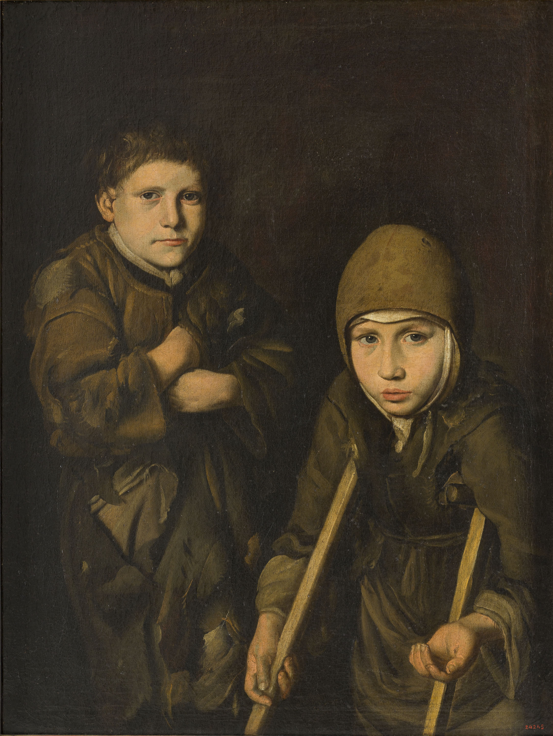 image for: Mestre de la tela jeans - Nens captaires - Entre 1680-1700
