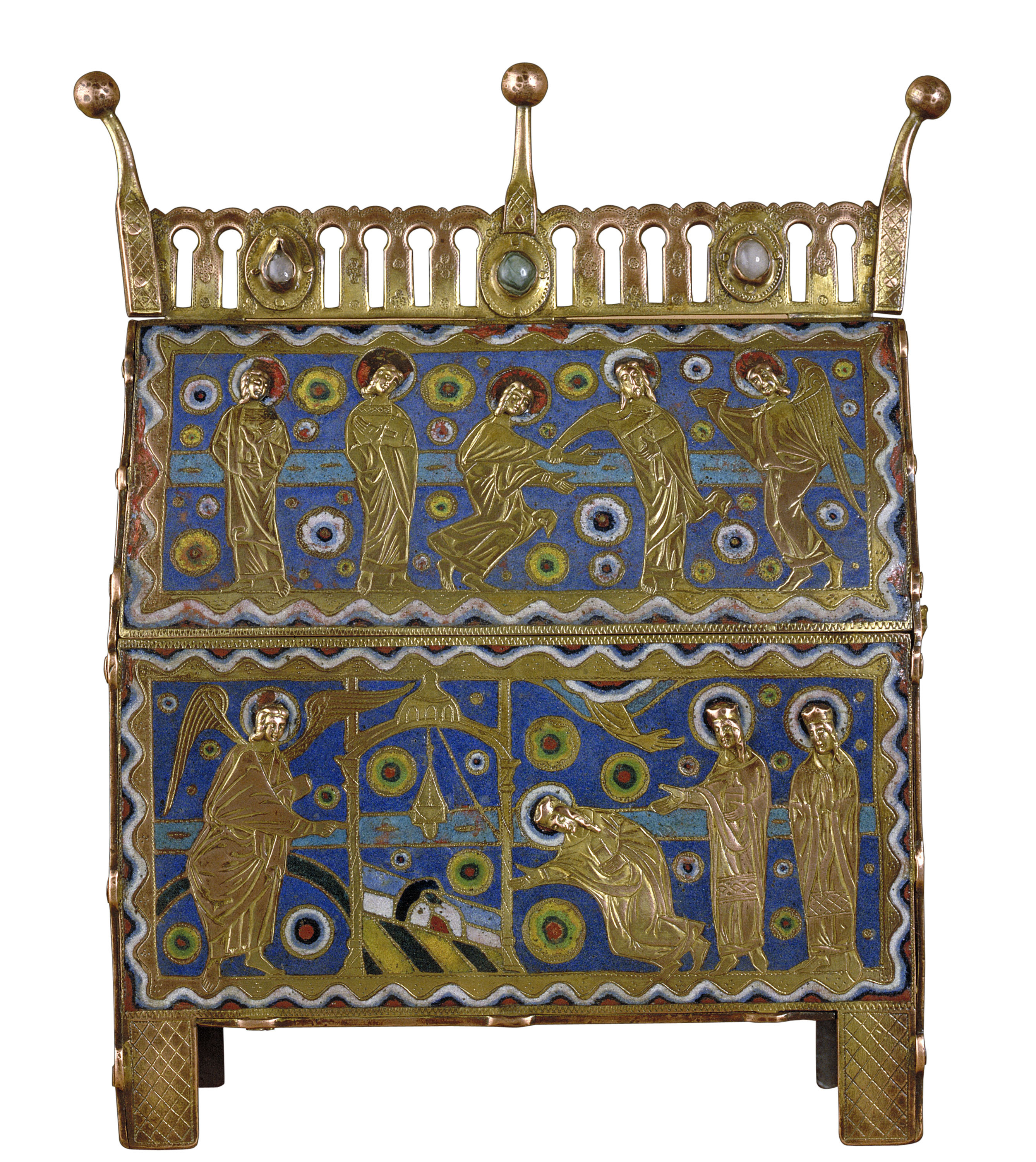 image for: Anònim - Arqueta: Resurrecció - Llemotges, cap a 1220