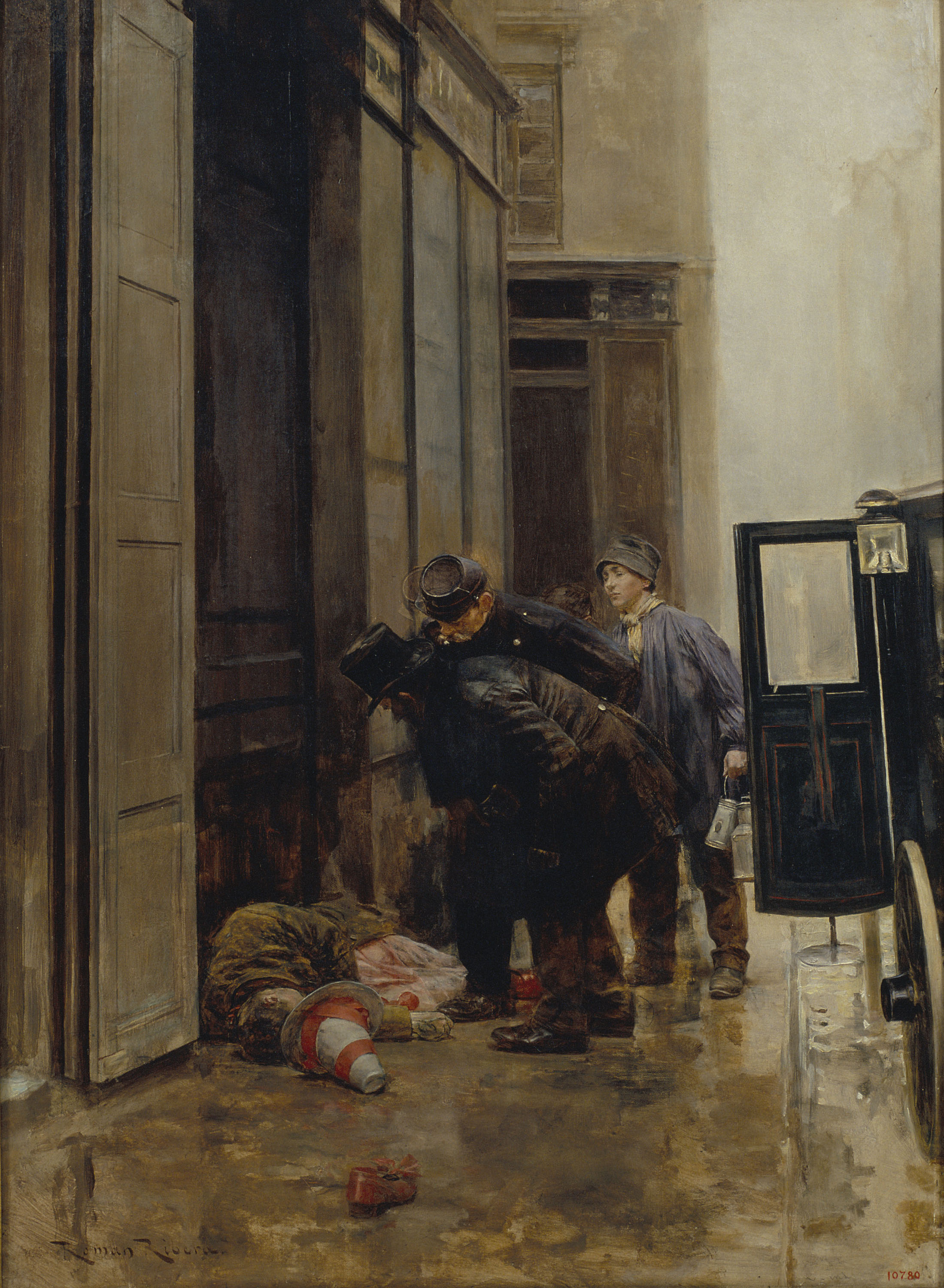 image for: Romà Ribera - Epíleg d&#039;un ball de màscares - Cap a 1891