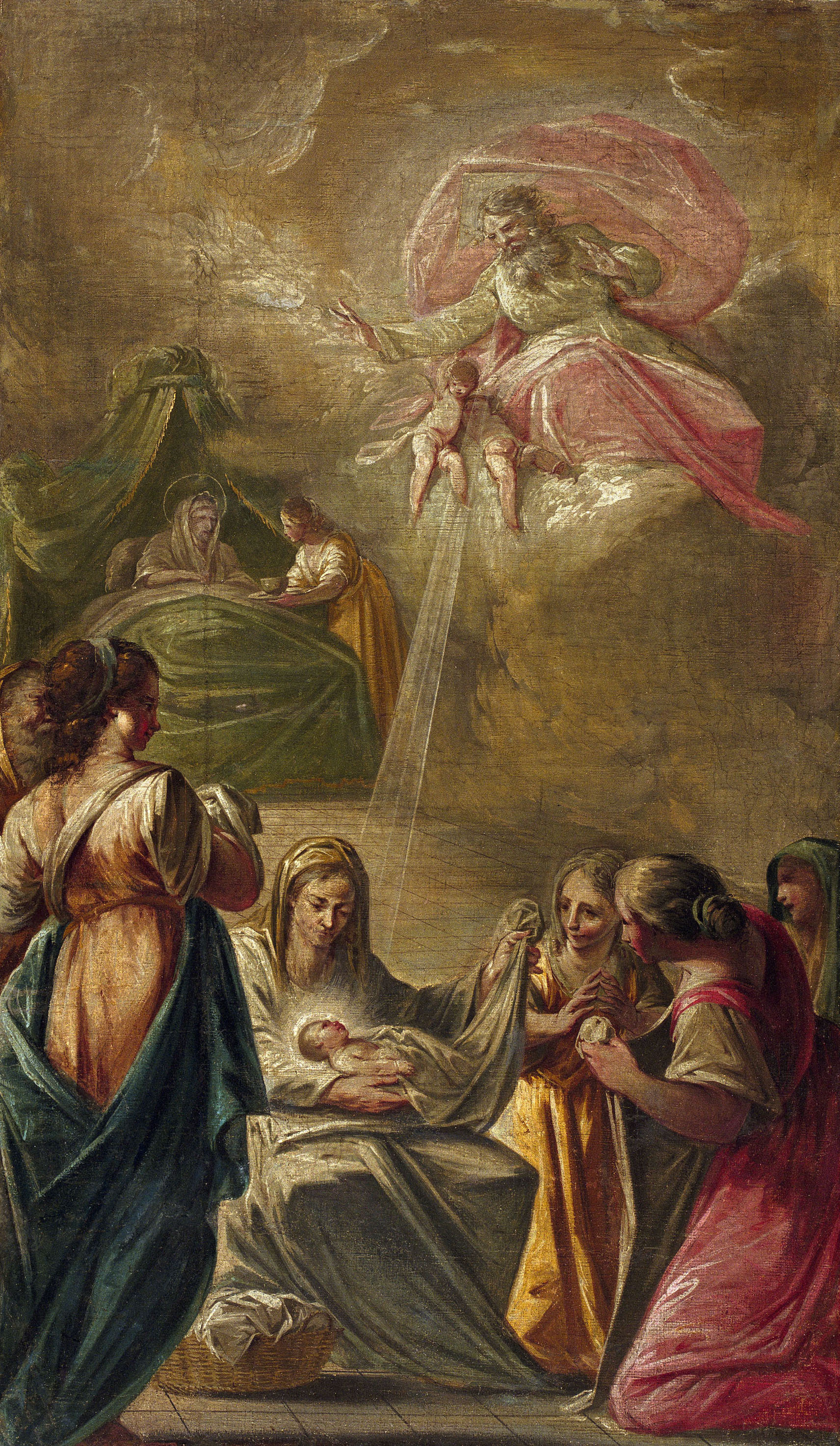 image for: Francesc Pla Duran dit &quot;El Vigatà&quot; - Naixement de la Mare de Déu - Cap a 1780