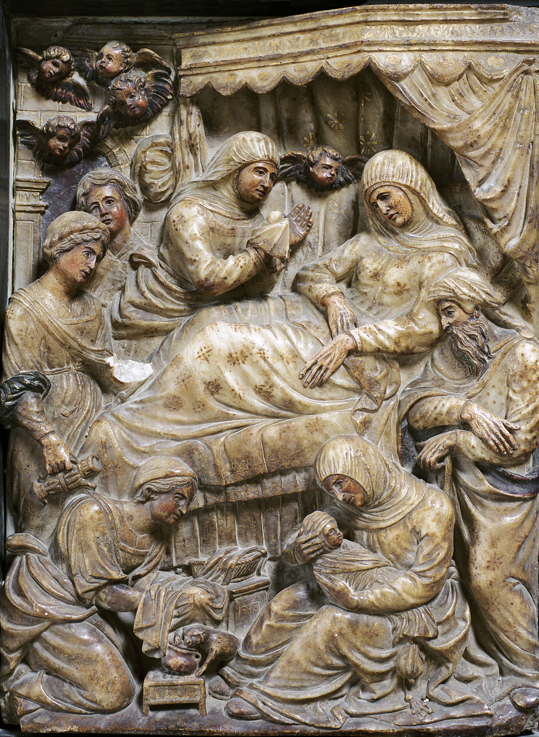image for: Damià Forment - Naixement de la Mare de Déu - Entre 1520-1525