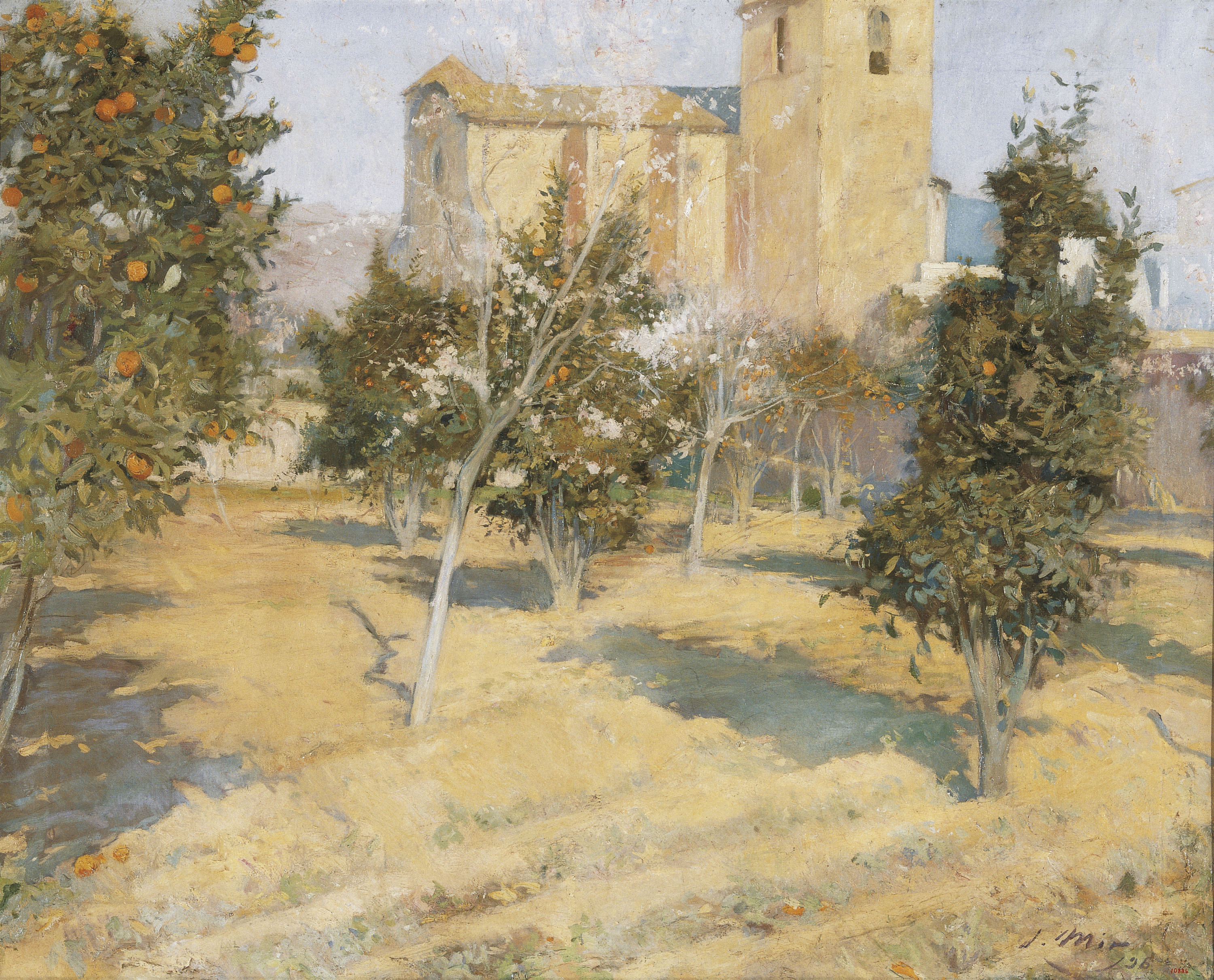 image for: Joaquim Mir - L&#039;hort del rector - 1896