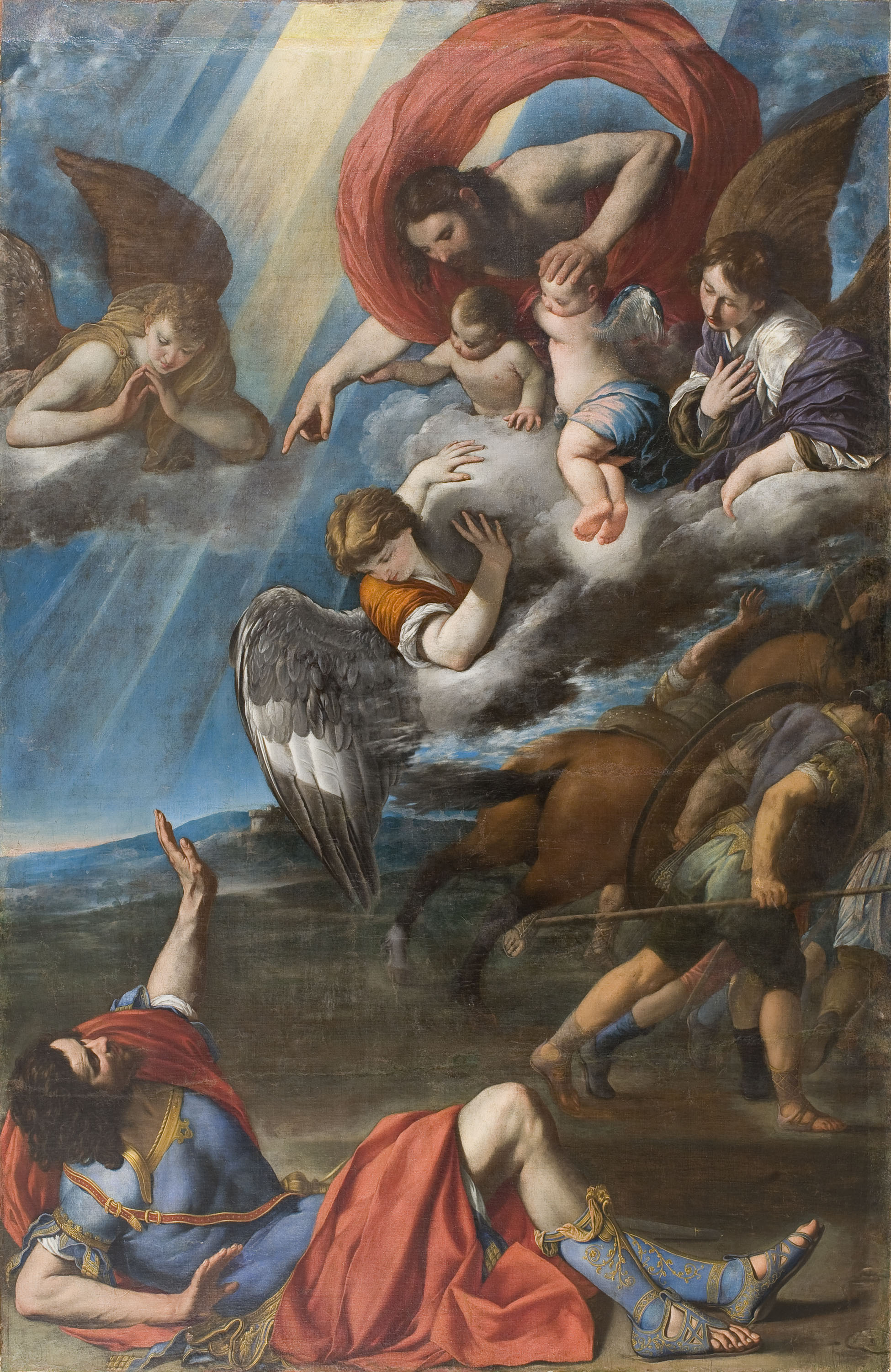 image for: Juan Bautista Maíno - La conversió de sant Pau - Cap a 1614