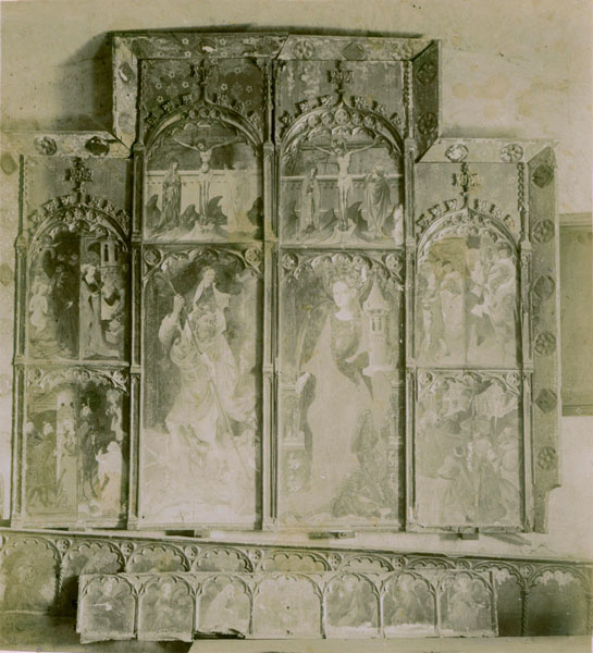 image for: Gonçal Peris Sarrià - Retaule de santa Bàrbara - Cap a 1410-1425 [1]