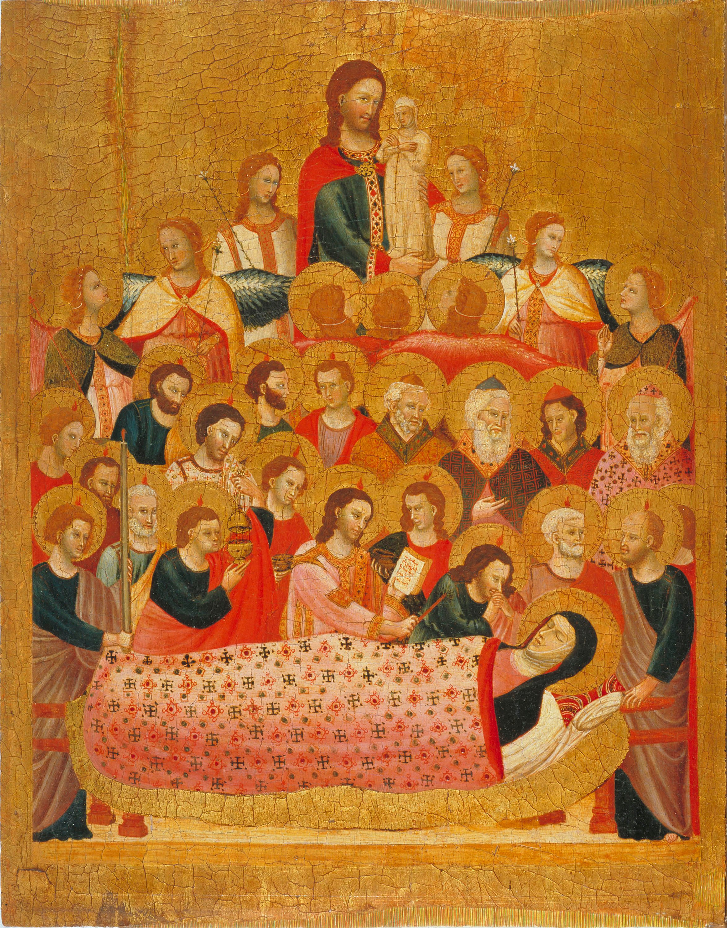 image for: Mestre de la Madonna Cini - Dormició de la Mare de Déu - Cap a 1330