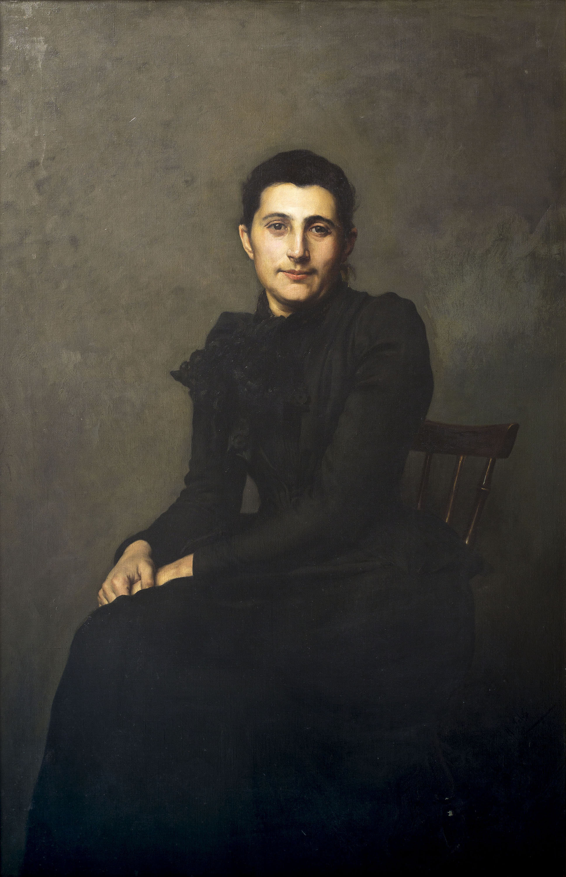 image for: Miquel Carbonell - Retrat d&#039;Escolàstica Rodon i Pujol, esposa del pintor - 1894