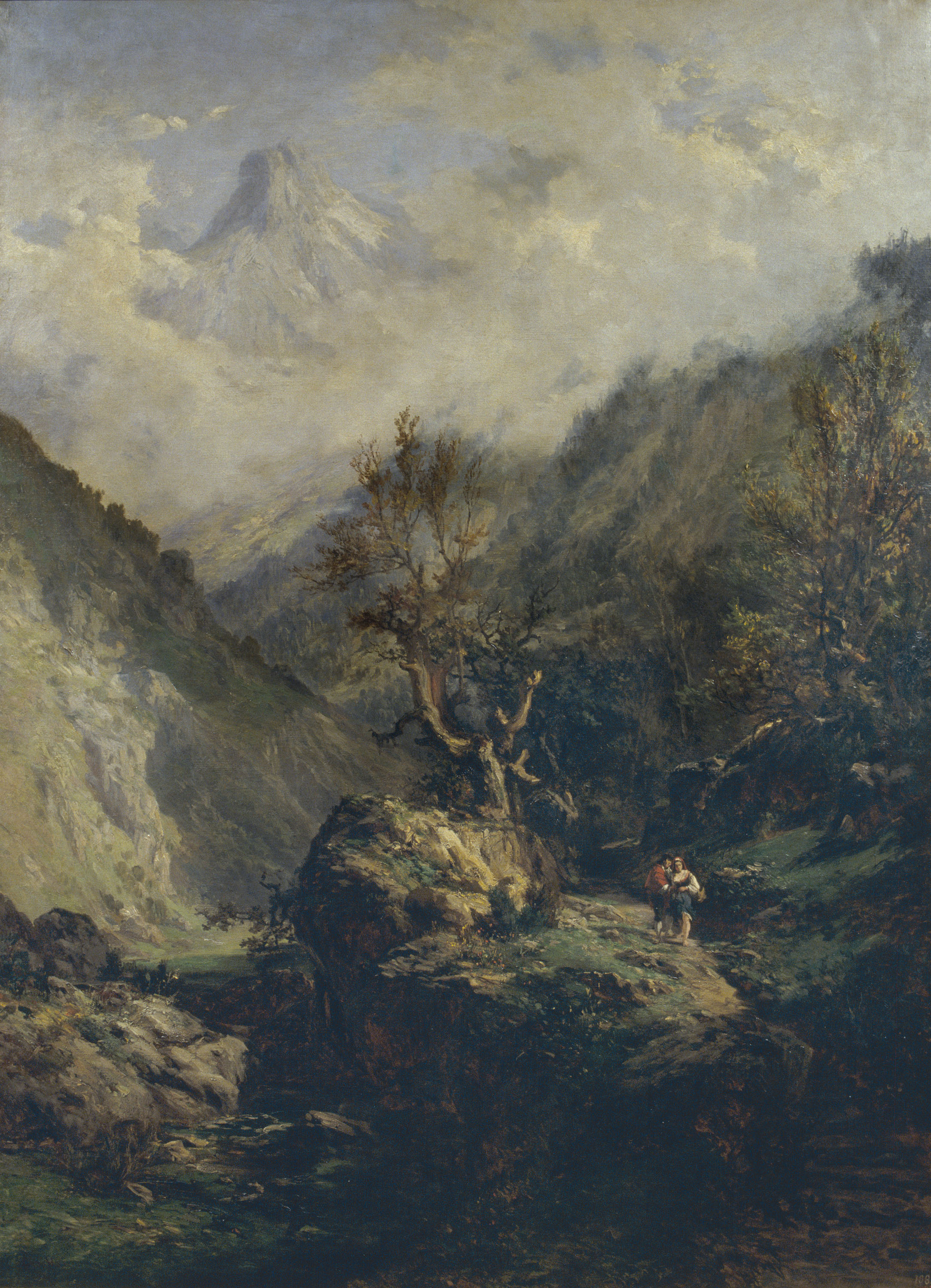 image for: Carlos de Haes - Muntanyes d&#039;Astúries - 1872