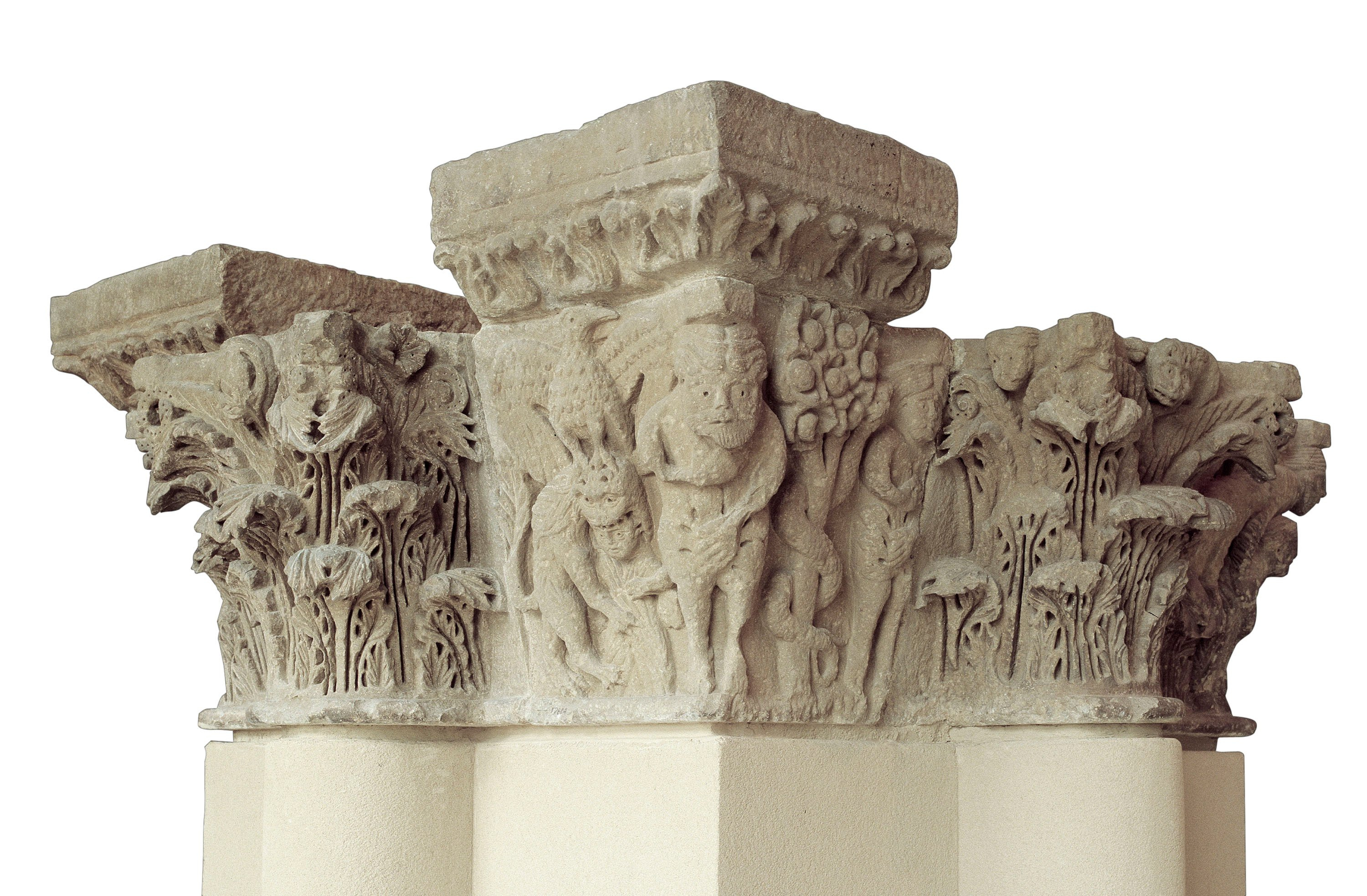 image for: Anònim - Capitells del pilar de Camarasa - Últim quart del segle XII