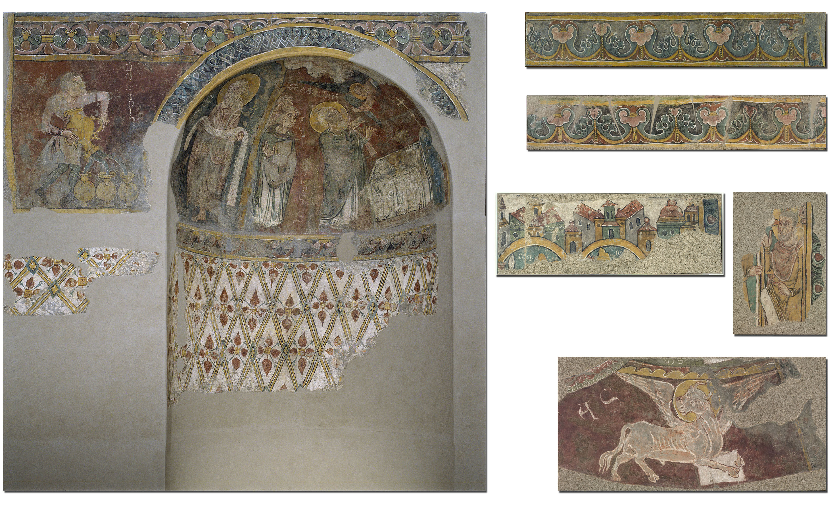 image for: Mestre de Sant Esteve d&#039;Andorra - Pintures de Sant Esteve d&#039;Andorra - Cap a 1200-1210