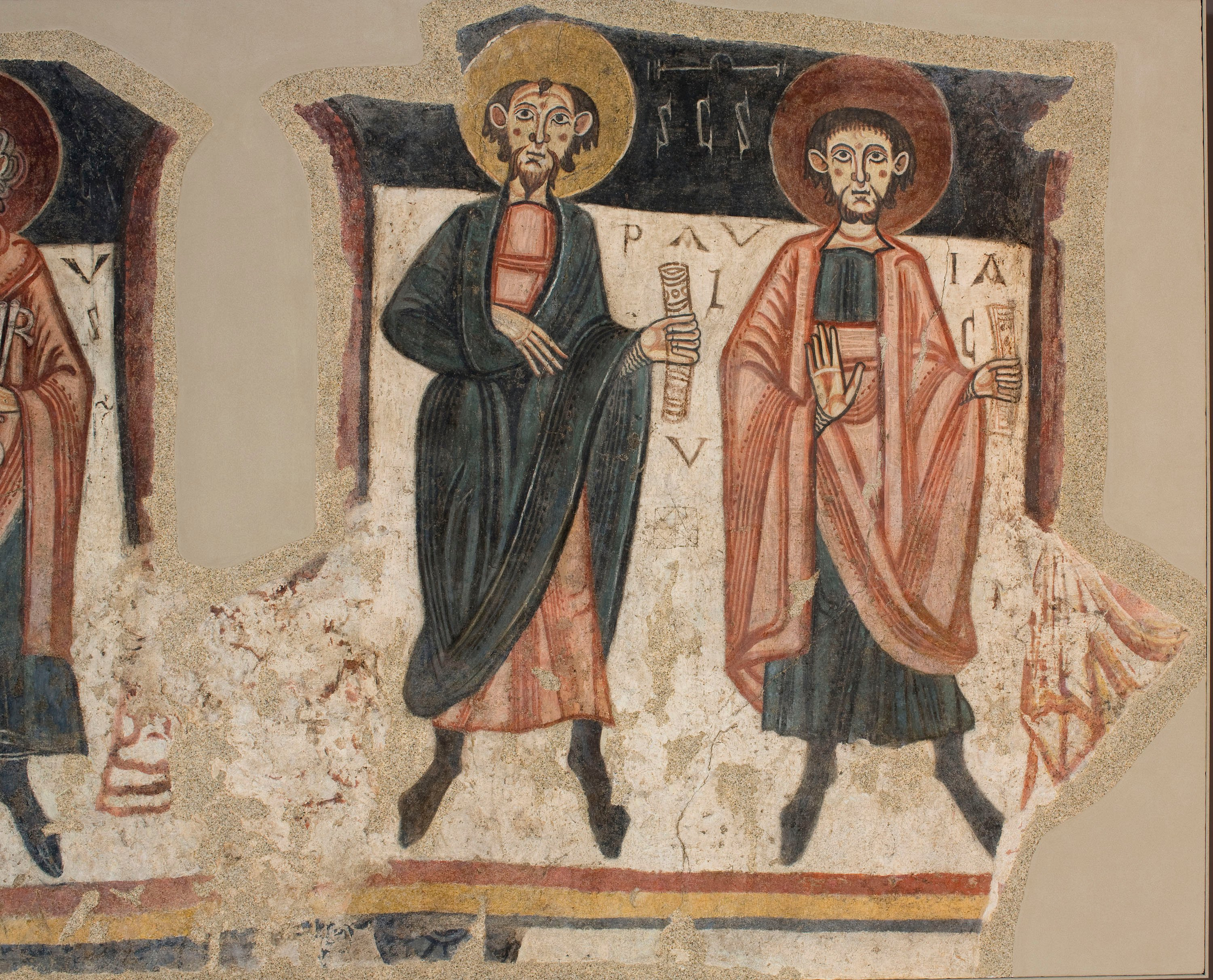 image for: Mestre de Santa Coloma d&#039;Andorra - Apostolat de Sant Romà de les Bons - Cap a 1164 [2]