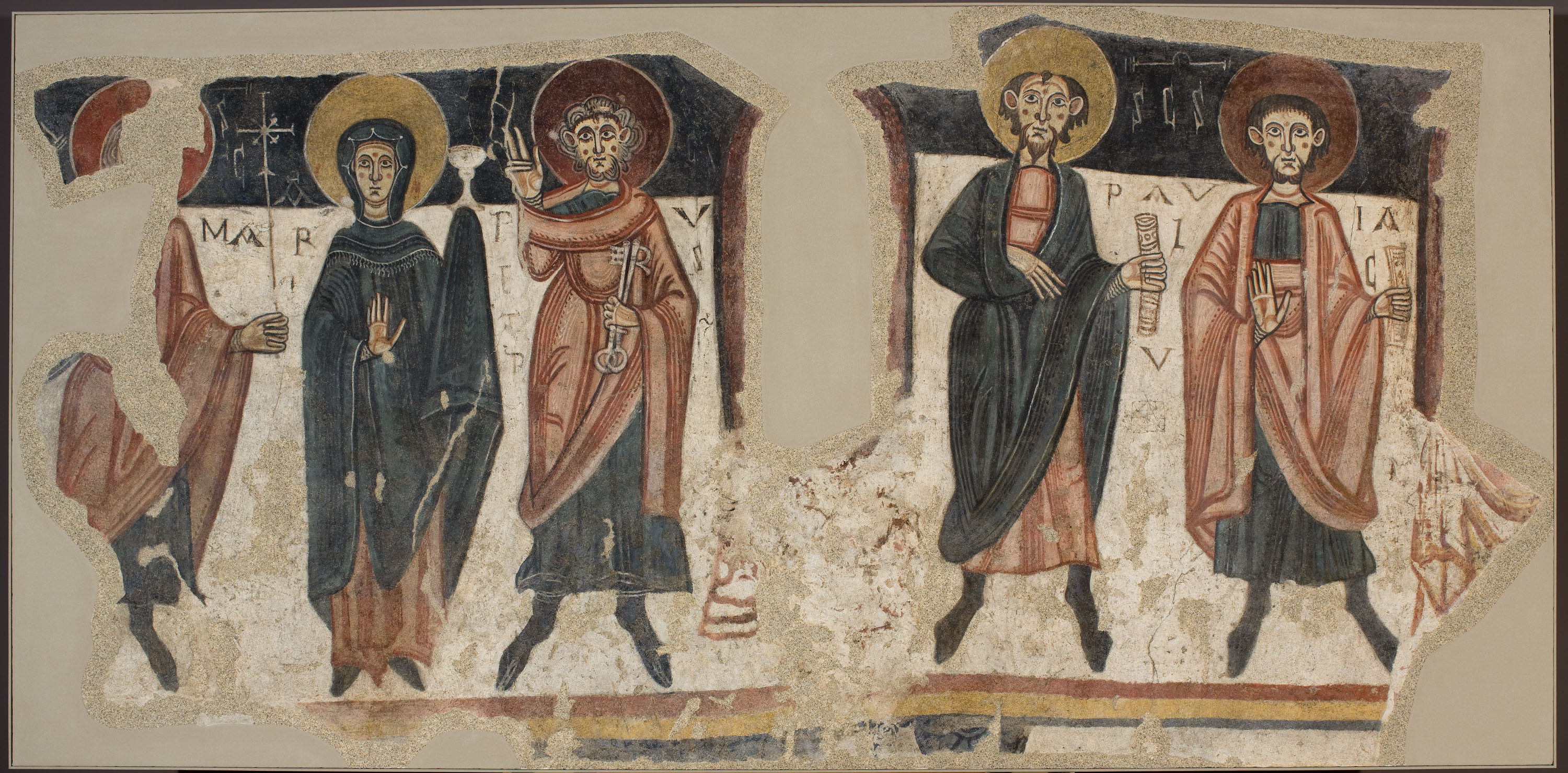 image for: Mestre de Santa Coloma d&#039;Andorra - Apostolat de Sant Romà de les Bons - Cap a 1164