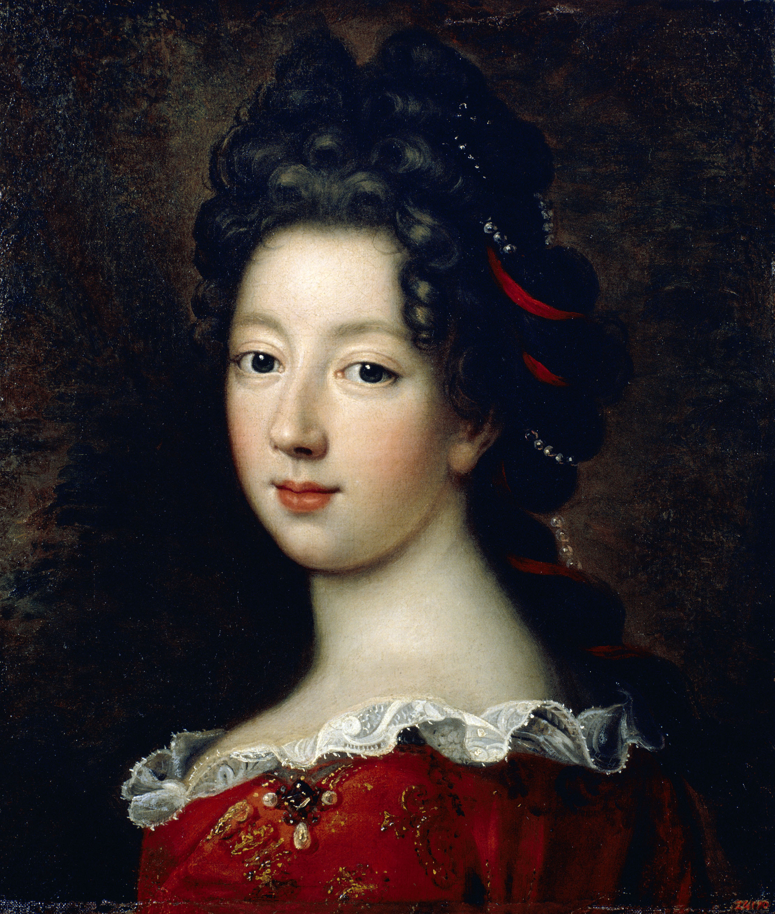 image for: François de Troy - Retrat de Louise Françoise de Bourbon, mademoiselle de Nantes - 1688-1693